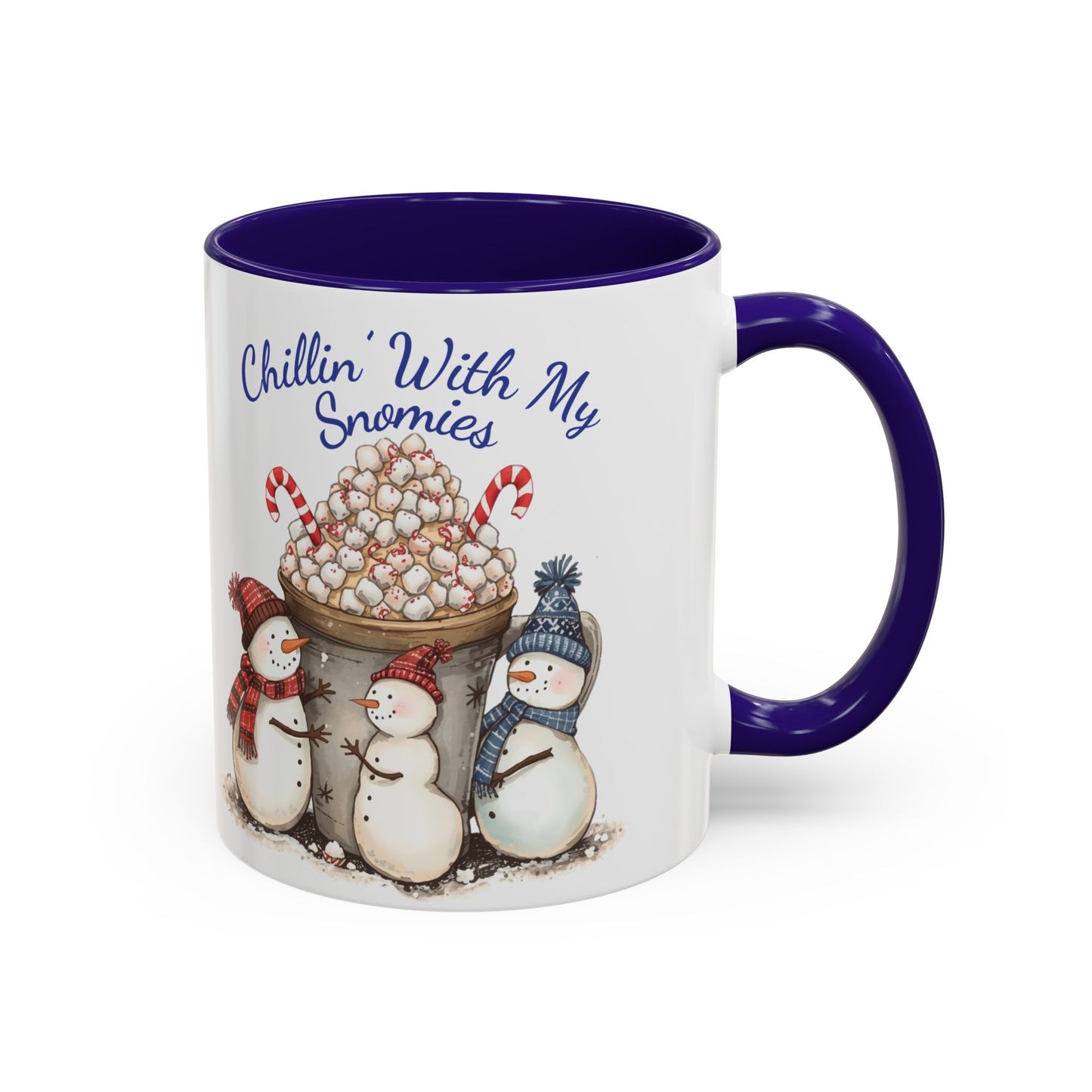 Snowman Holiday Mug - Festive Hot Cocoa Cup, Gift for Winter Lovers, Cozy Drinkware for Christmas, Cute Ceramic Coffee Mug
