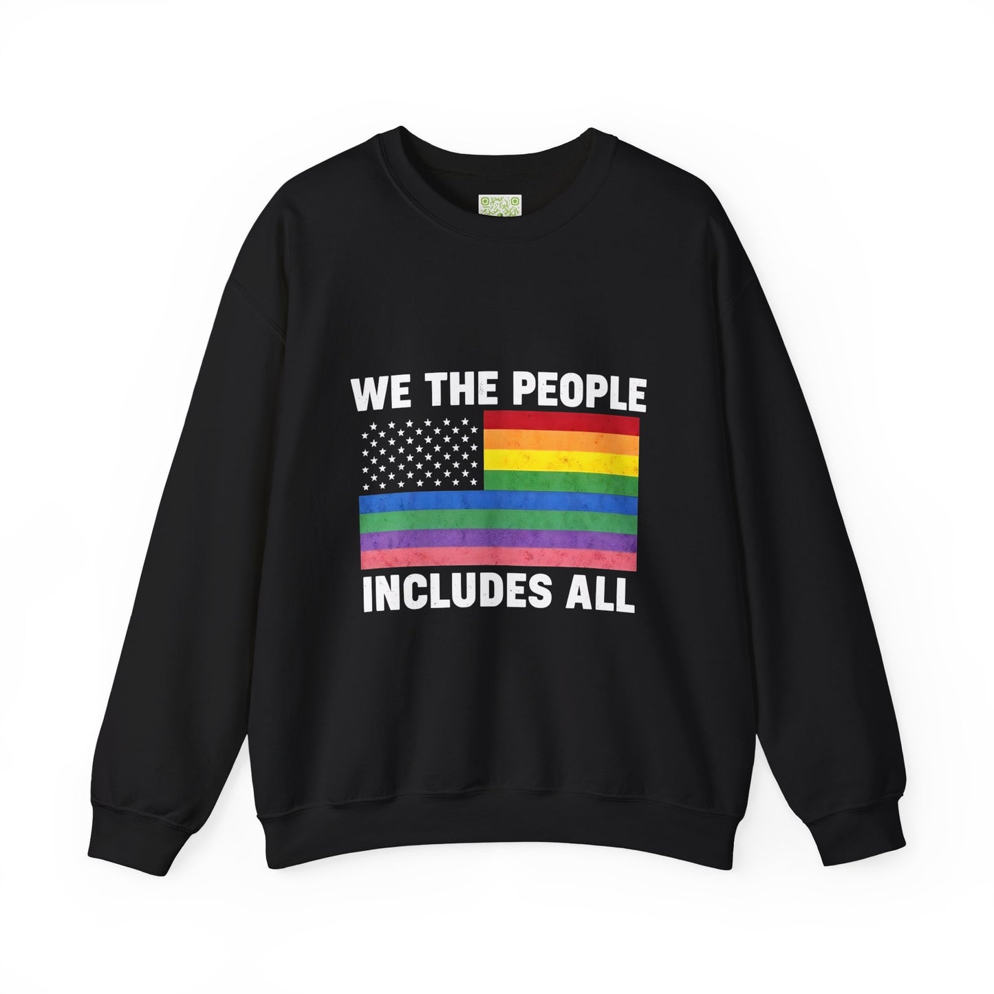 We the People Pride Includes All Crewneck, Inclusive Pride Sweatshirt, Pride 2025, Nonbinary Pride, Lesbian Shirt, LGBT Shirt, Pride Collection