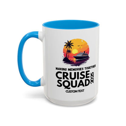 Custom Cruise Squad, Cruise Group, Cruise Party Mug, Group Cruise Mug, Cruise 2025, Matching Cruise Mug, Family Travel Mug