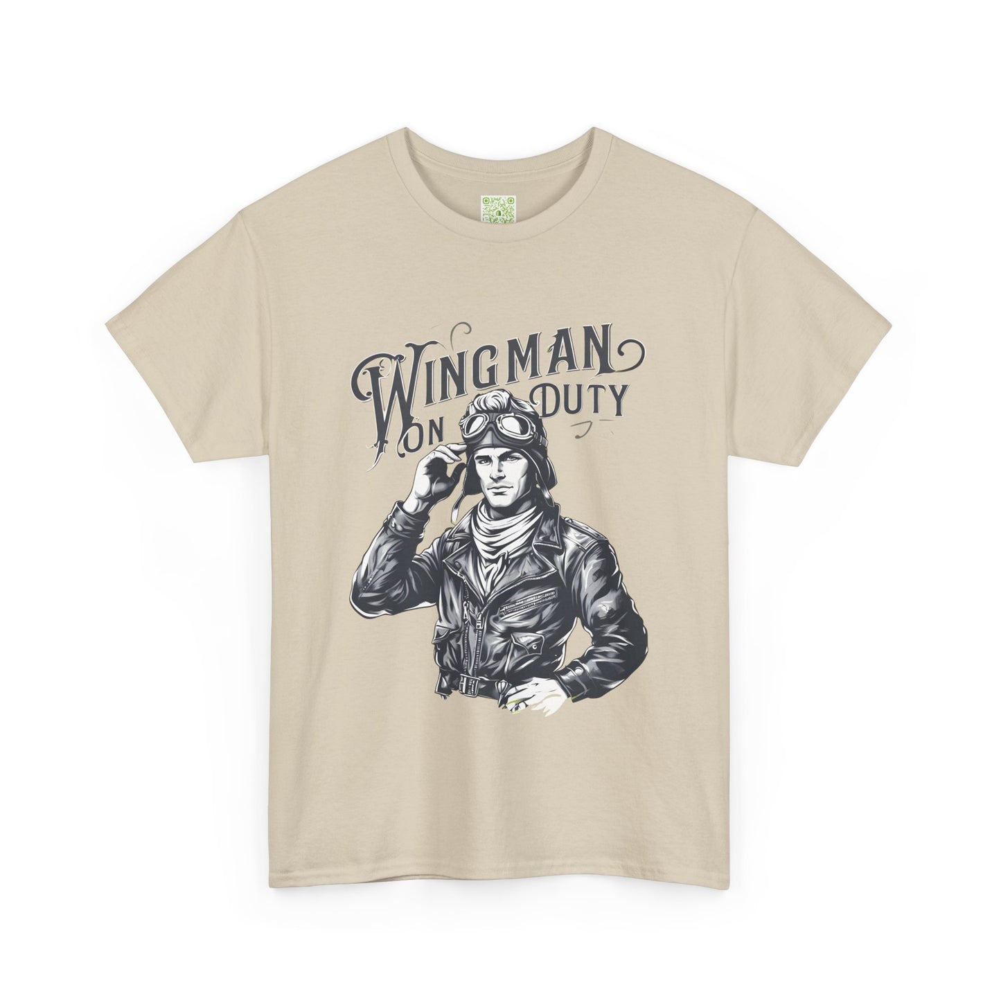 Wingman on Duty TShirt, Unisex Wingman Tee, Best Friend Gift, Gift for Him, Adventure Apparel, Casual Heavy Cotton Shirt, Leader Night Out