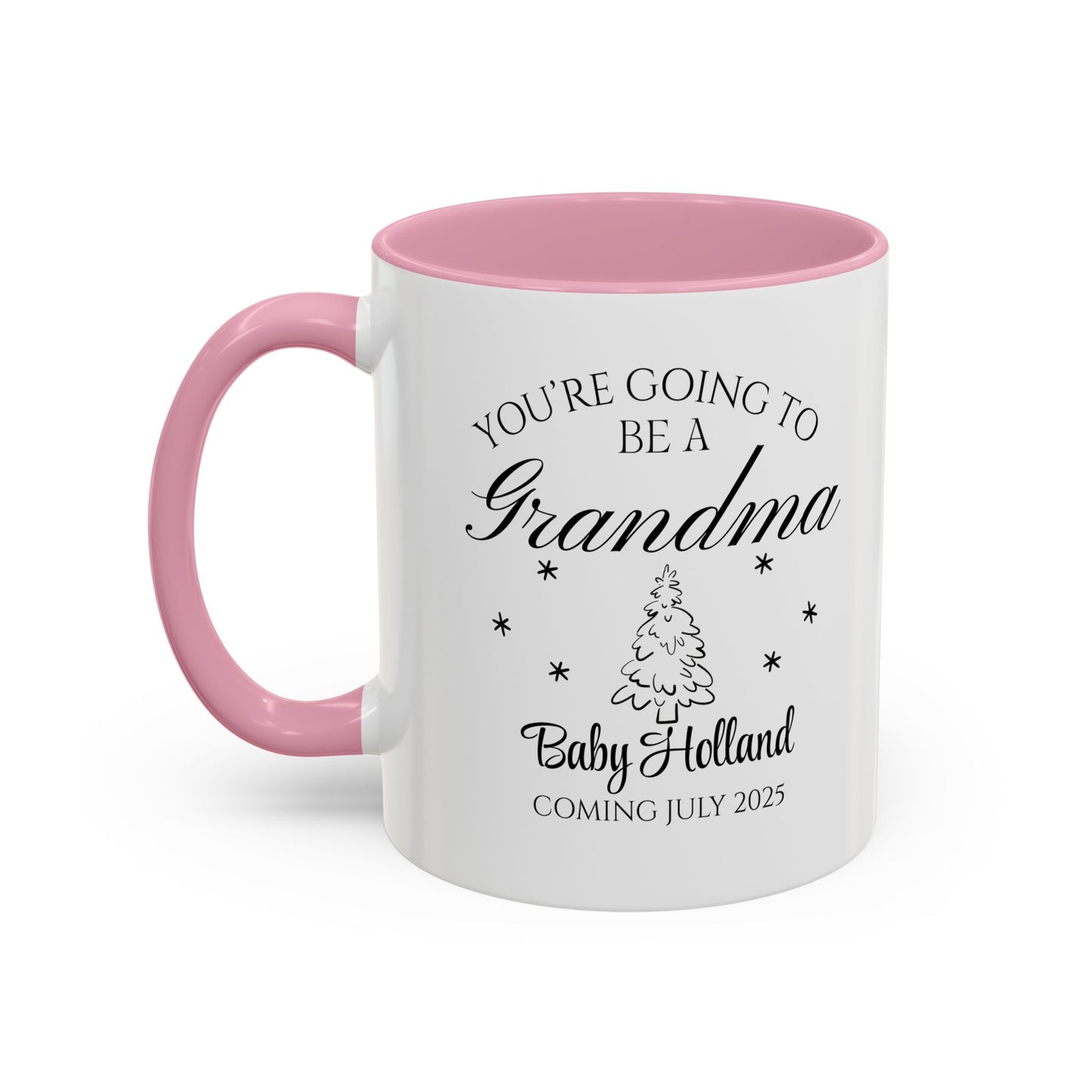 You’re Going to Be a Grandma Mug, Pregnancy Announcement Coffee Cup, New Grandma Gift, Baby Reveal Mug for Grandparents, 2025 Baby Announcement