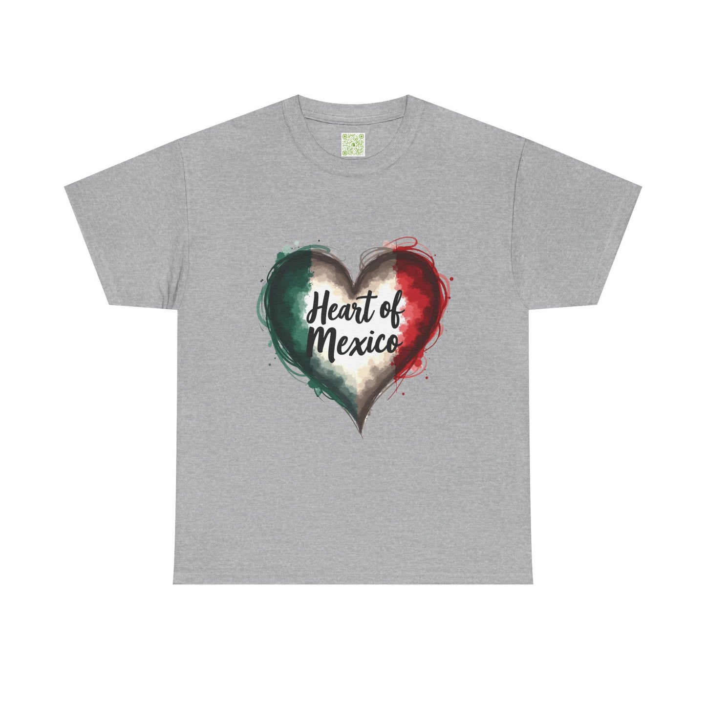 Viva la Vida Heart of Mexico Tee, Unisex Cotton Tee, Celebrate Mexican Heritage, Cinco de Mayo, Gift for Culture Lovers, Mexican Pride Tee