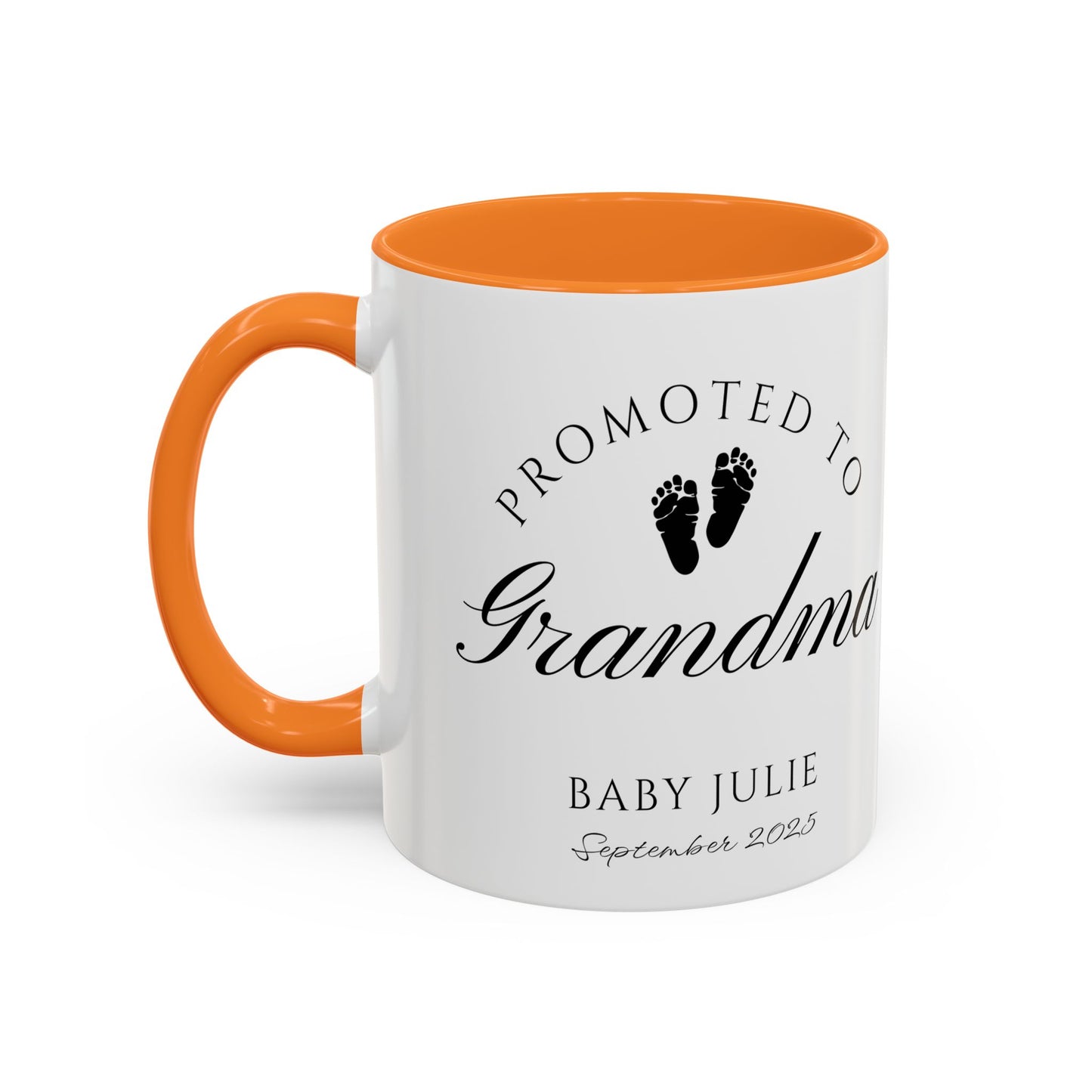 Promoted to Grandma Mug, Pregnancy Announcement Coffee Cup, Baby Reveal Gift, New Grandparent Mug, Grandma to Be Gift, Custom Baby Announcement