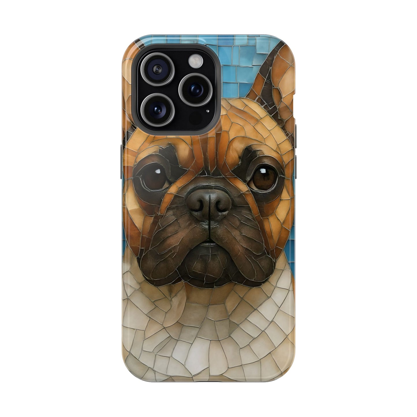 French Bulldog Mosaic Phone Case, French Bulldog Art, Dog iPhone Case, Frenchie Mom, French Bulldog Gift, Dog Lover