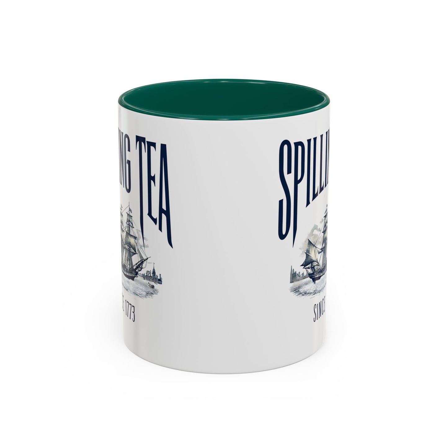 Spilling Tea Since 1773 Coffee Mug, Patriotic Coffee Mug, Funny Patriot Gift, American Freedom, Memorial Day