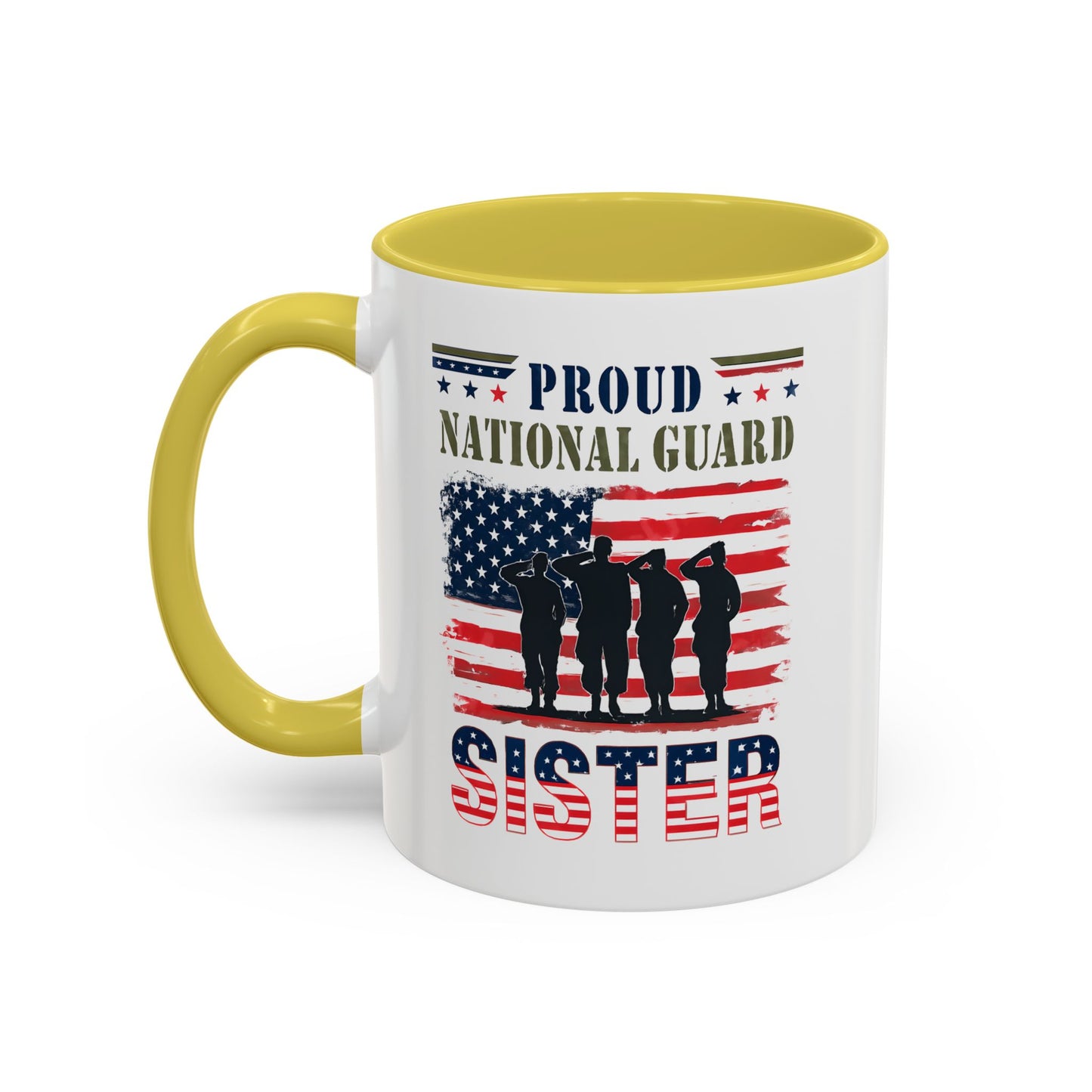 National Guard, Proud Sister Mug, Army National Guard, Armed Forces Gift, Veteran Appreciation, Gift For Heroes