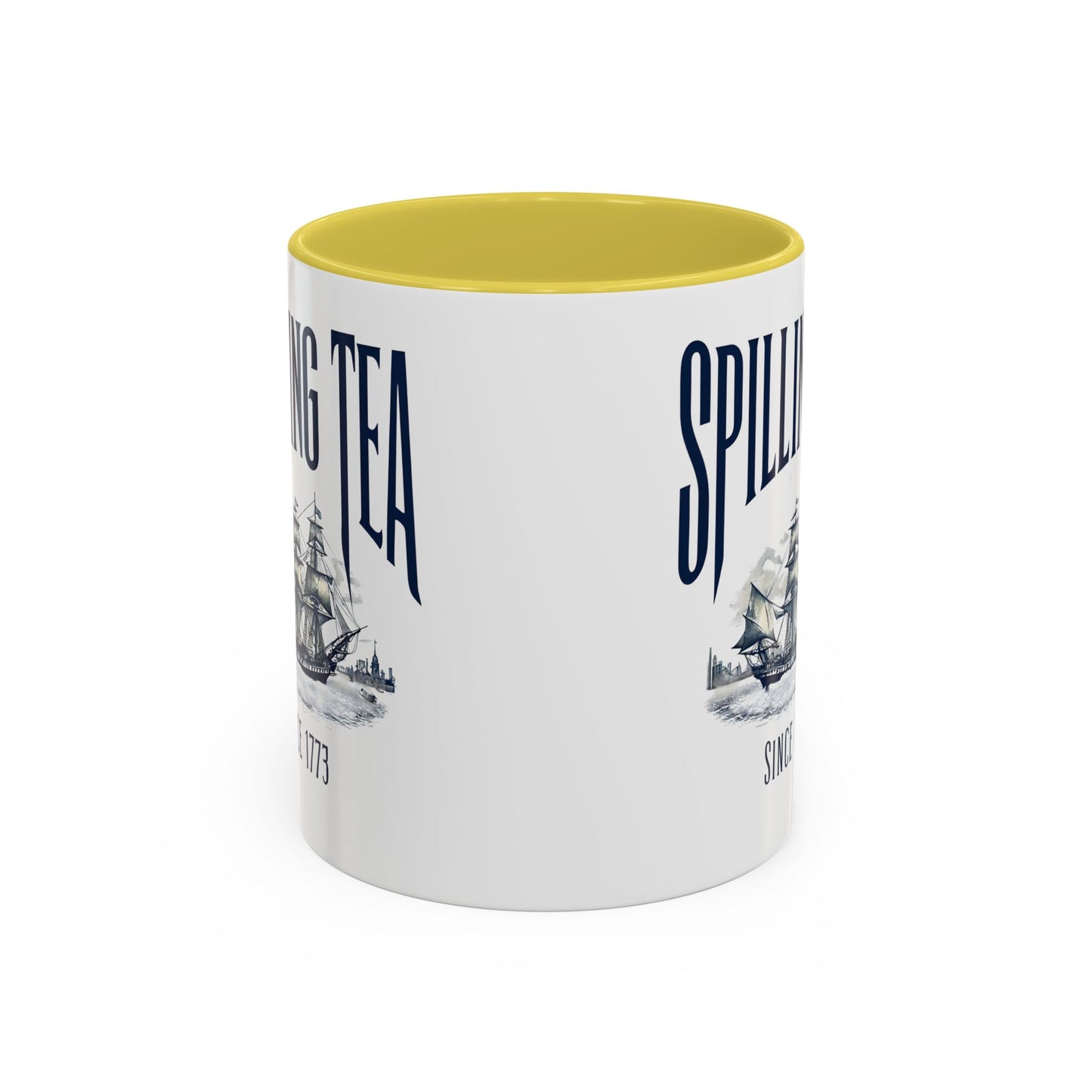 Spilling Tea Since 1773 Coffee Mug, Patriotic Coffee Mug, Funny Patriot Gift, American Freedom, Memorial Day