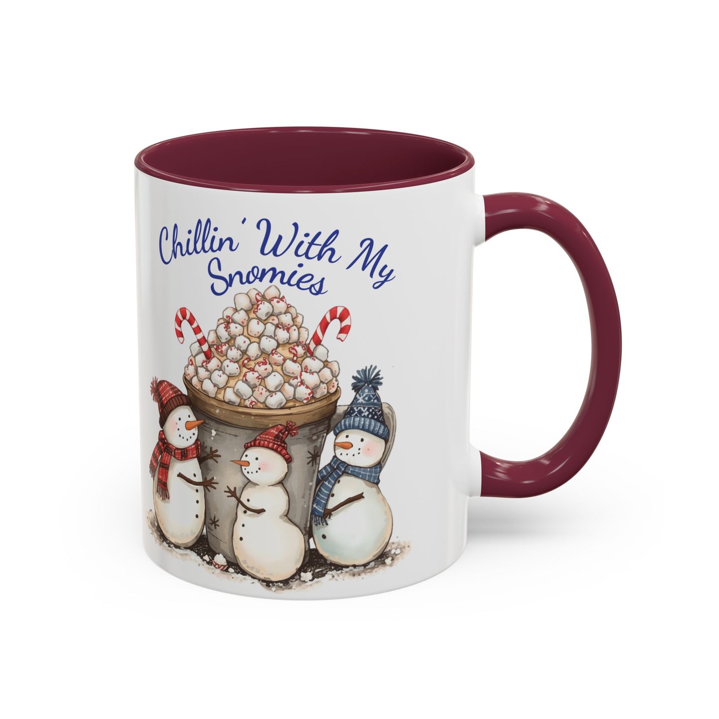 Snowman Holiday Mug - Festive Hot Cocoa Cup, Gift for Winter Lovers, Cozy Drinkware for Christmas, Cute Ceramic Coffee Mug