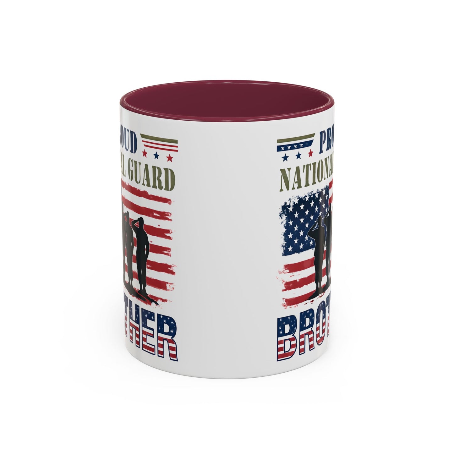 National Guard, Proud Brother Coffee Mug, Veteran Appreciation Mug, Military Family Gift, Army Gifts, Tactical Gifts