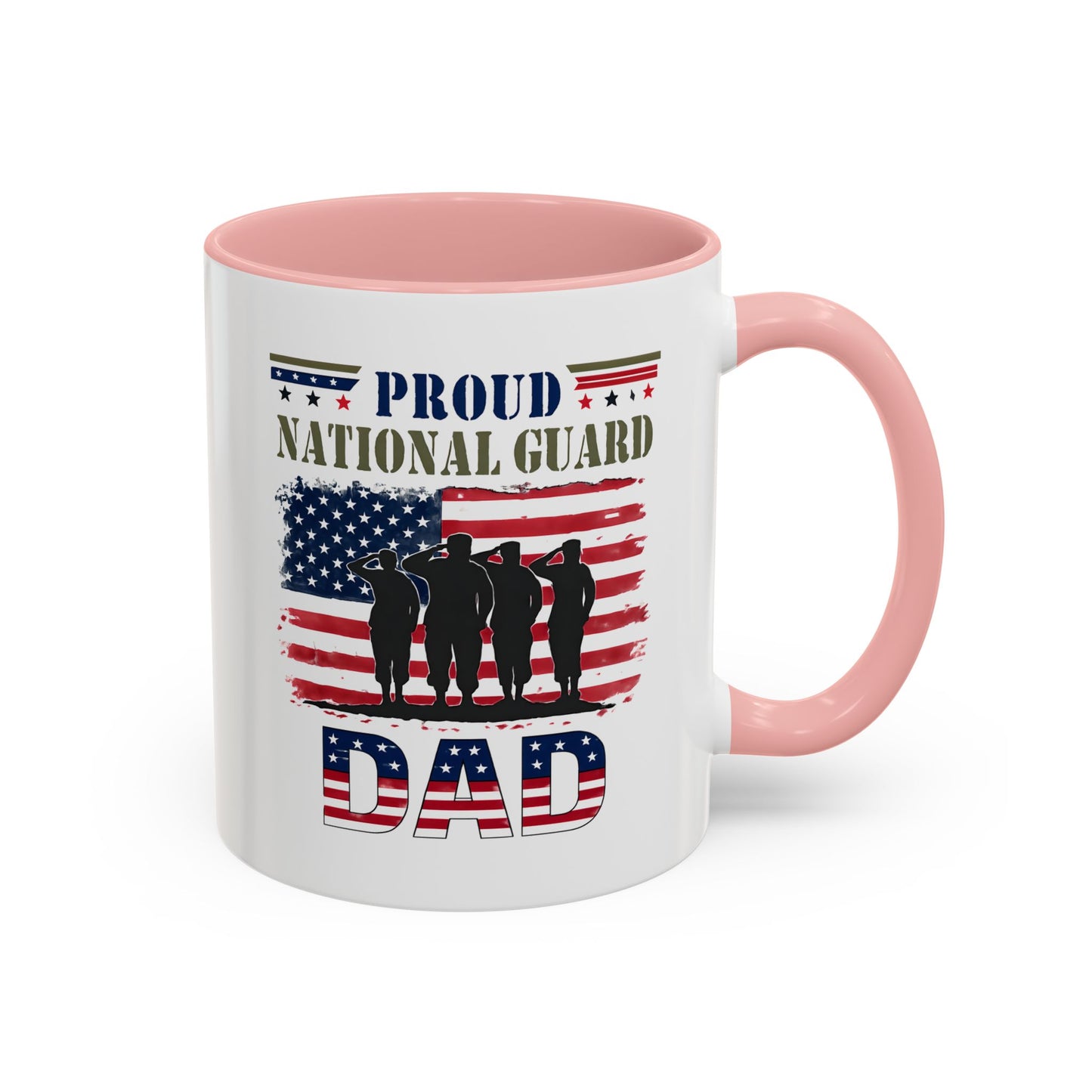Proud National Guard Dad Coffee Mug, Army National Guard, Veteran Appreciation, Military Family Gift, Gift For Heroes
