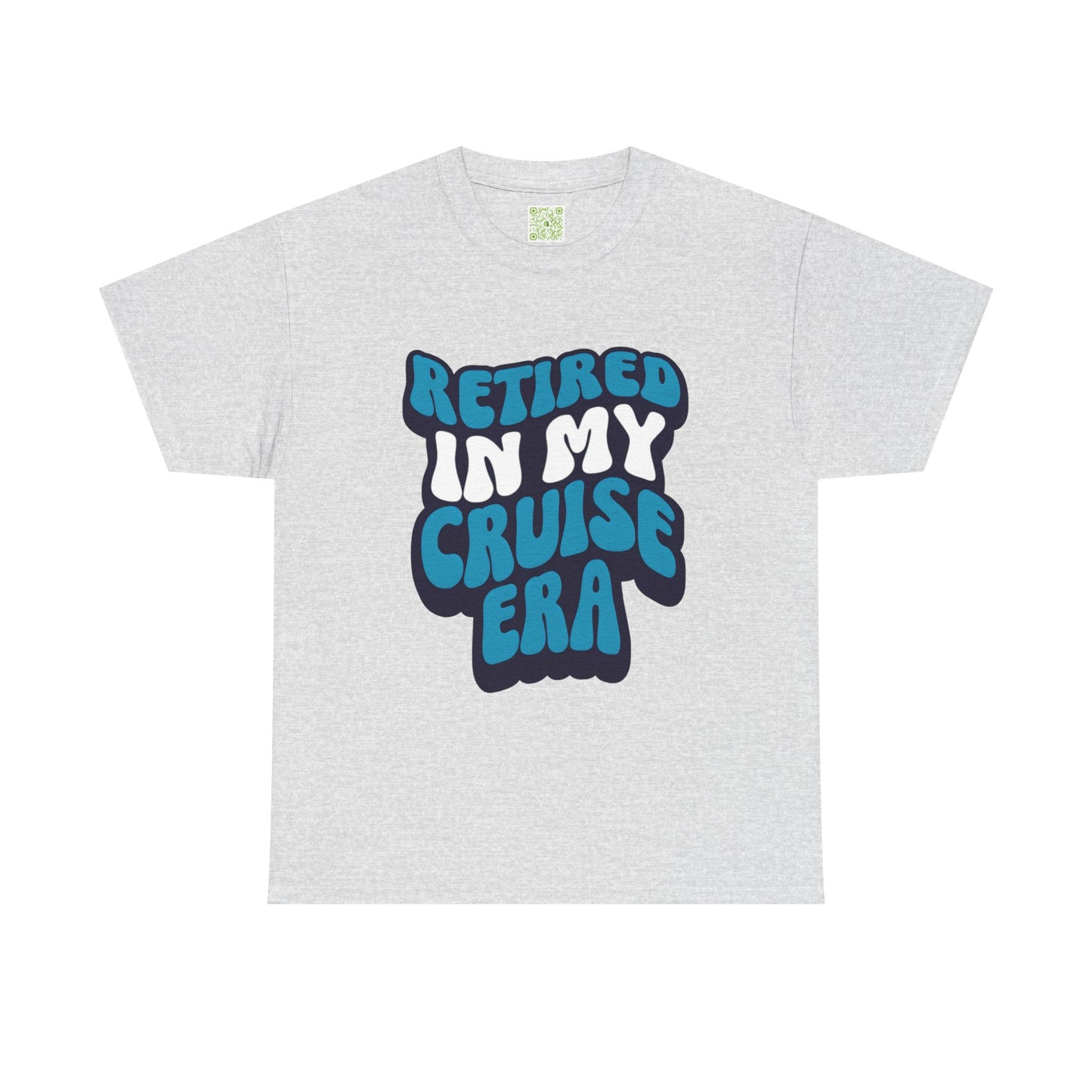 Retired in My Cruise Era Unisex Tee, Retirement Cruise Shirt, Travel Merch, Cruise Vibes Tee, Vacation Tshirt