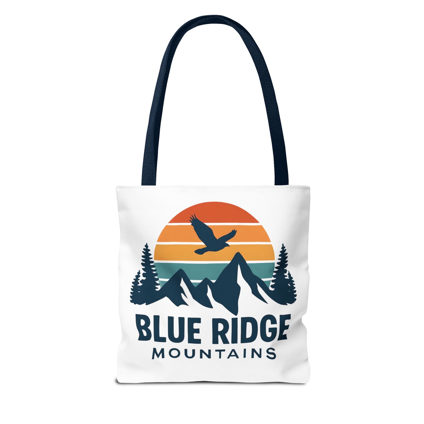 Blue Ridge Mountains Tote, Blue Ridge Parkway Bag, Appalachian Trail Tote, Smokey Mountains Gift, North Carolina Gift