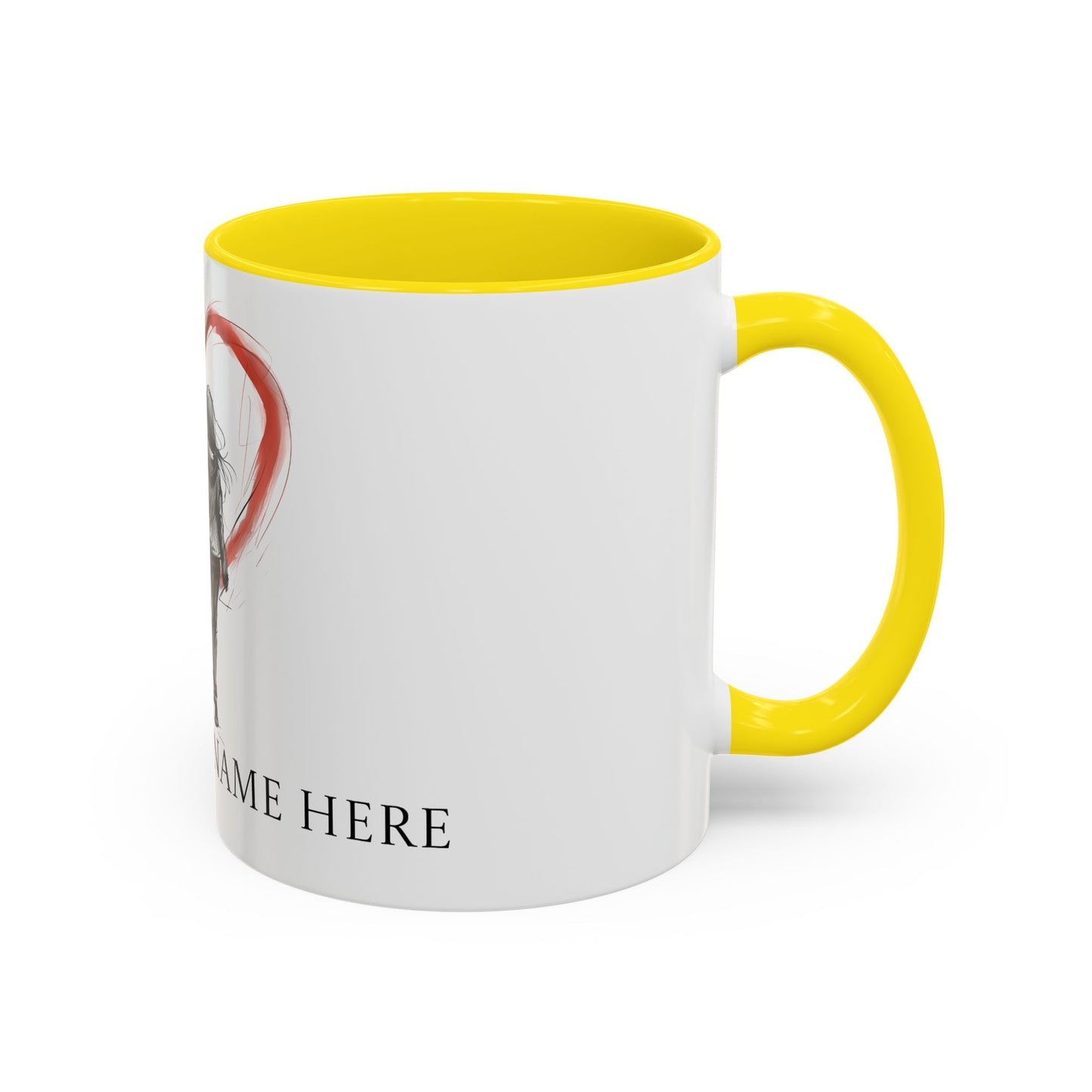 Customized Love Mugs for Two - A Romantic Home Accent for Coffee Connoisseurs - Unique Home Decor, Valentines Day Present