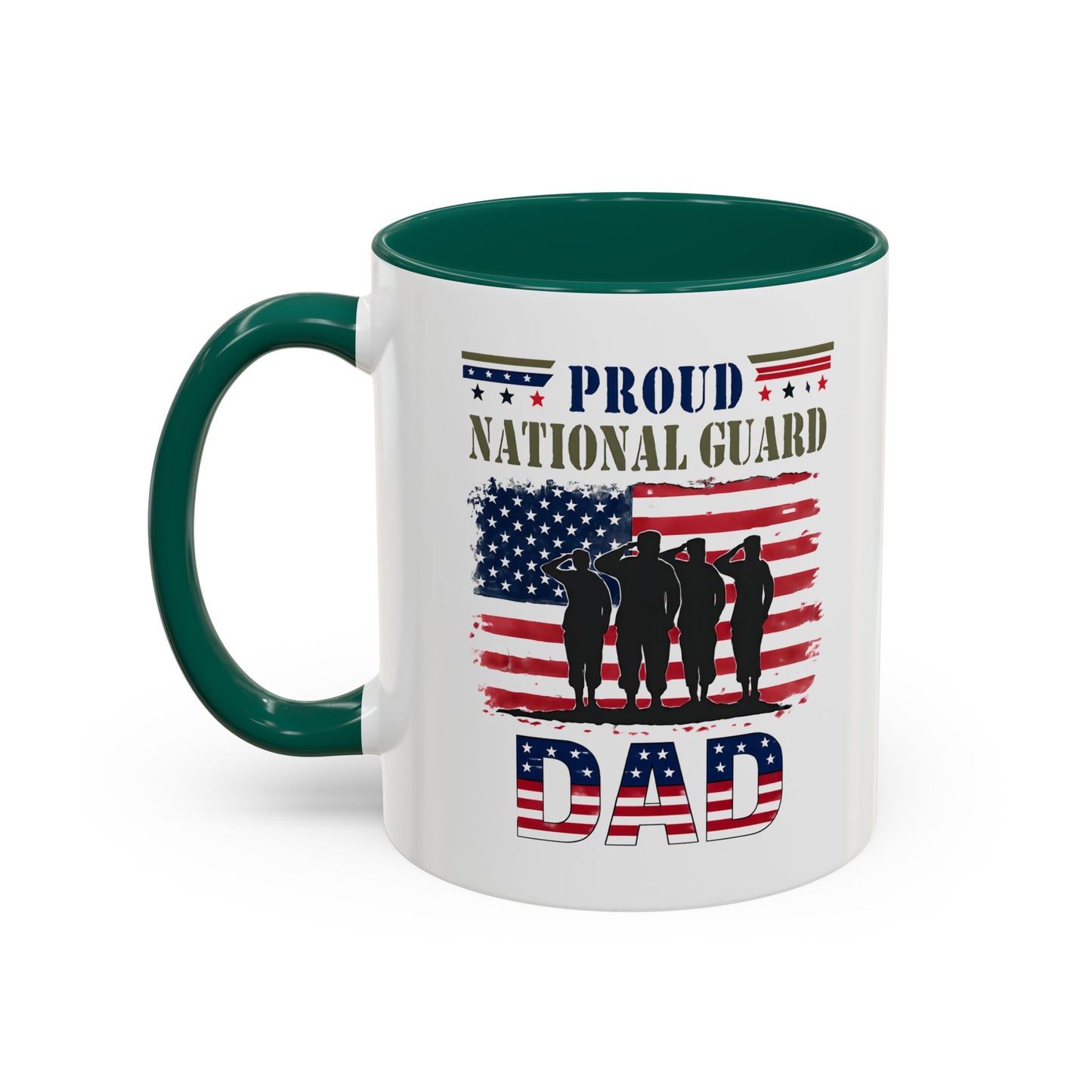 National Guard, Proud Dad Coffee Mug, Army National Guard, Veteran Appreciation, Military Family Gift, Gift For Heroes