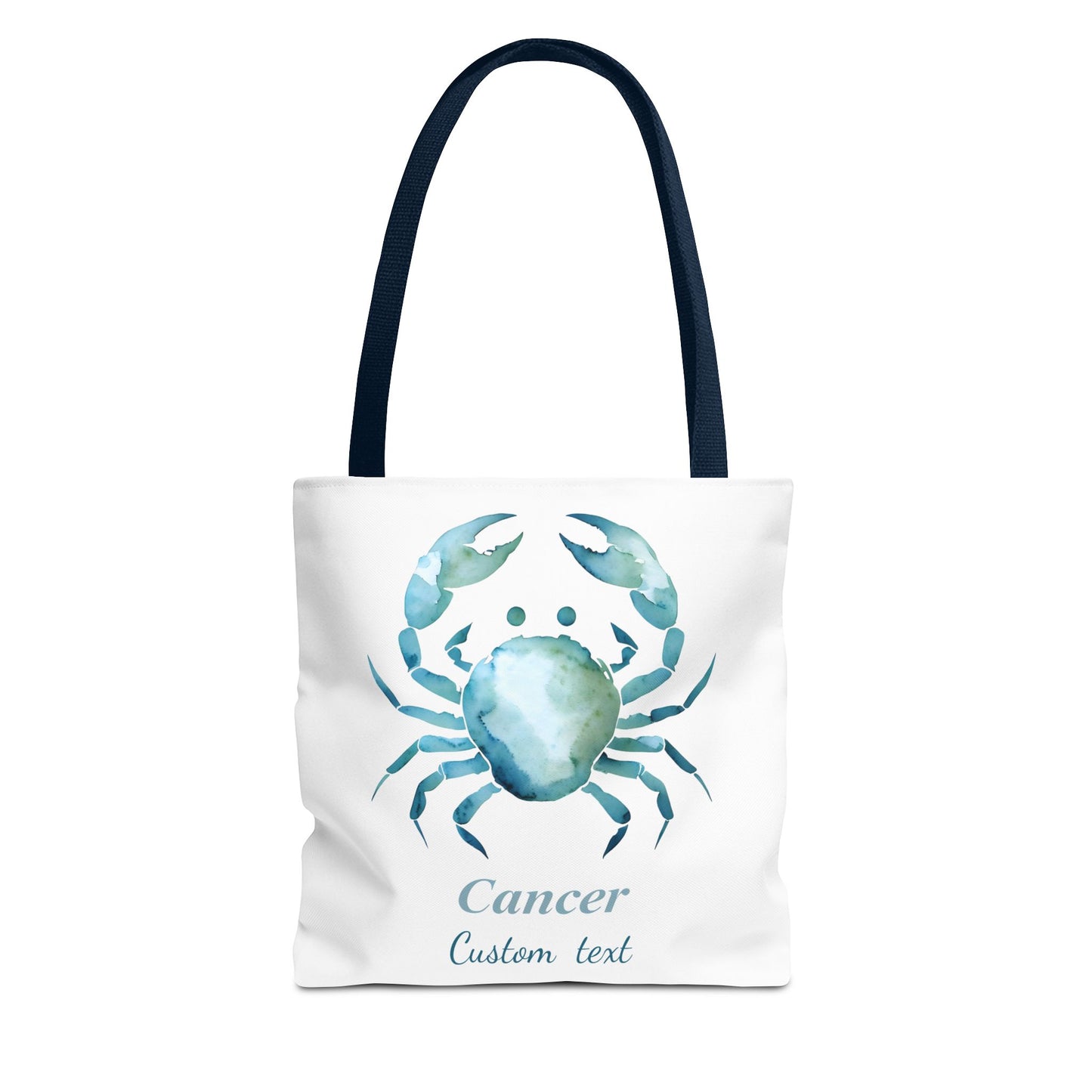 Cancer Zodiac Personalized Tote Bag, Astrology Lover Gift, Artistic Tote Bag, Trendy Tote Bag, Weekender Bag