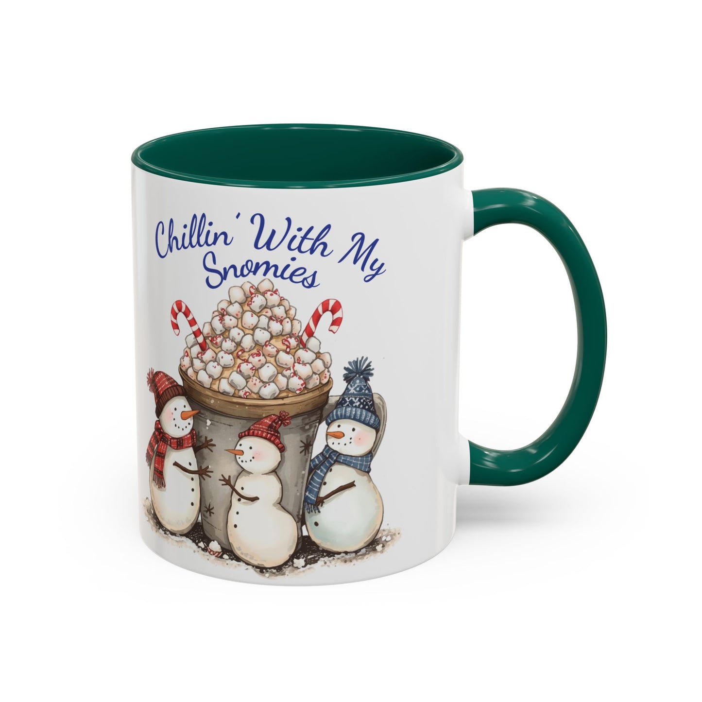 Snowman Holiday Mug - Festive Hot Cocoa Cup, Gift for Winter Lovers, Cozy Drinkware for Christmas, Cute Ceramic Coffee Mug
