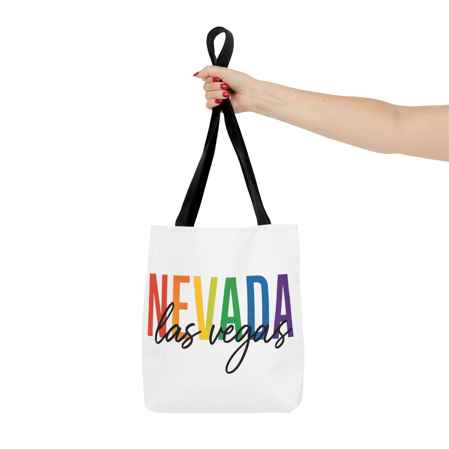 Pride Las Vegas Nevada Tote, Pride Month Tote, Bisexual Pride Bag, LGBT Tote, Transgender Gift, Lesbian Tote, Equal Rights Bag