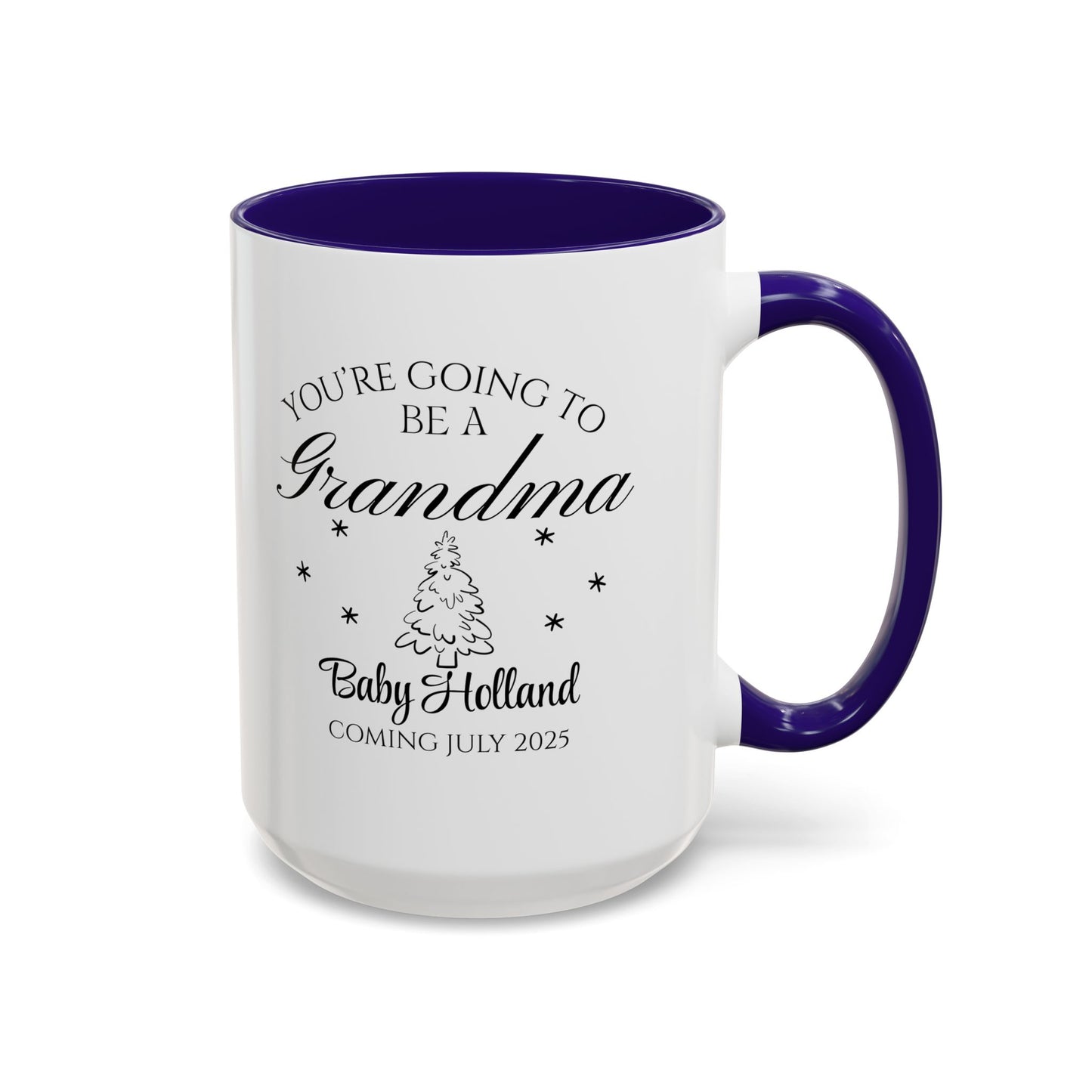 You’re Going to Be a Grandma Mug, Pregnancy Announcement Coffee Cup, New Grandma Gift, Baby Reveal Mug for Grandparents, 2025 Baby Announcement