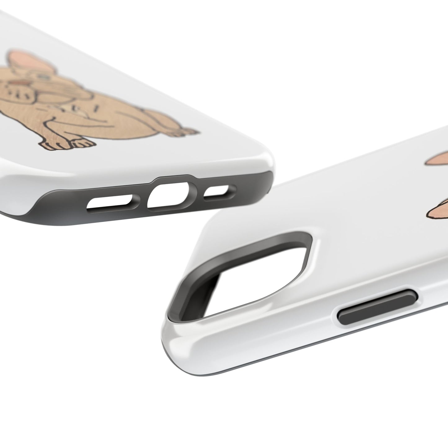 French Bulldog Magnetic Tough Case, Cute Pet Phone Cover, Dog Lover Gift, MagSafe Phone Protector, Unique Phone Accessory