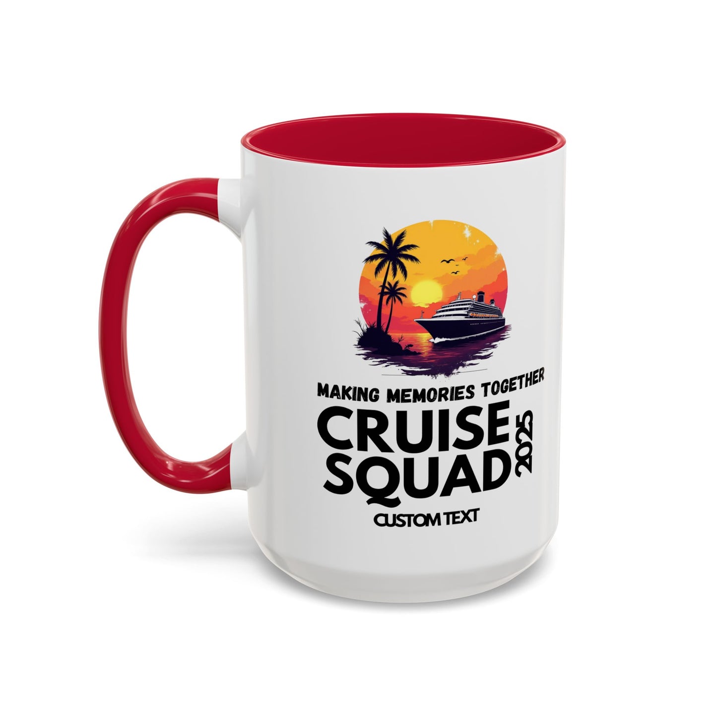 Custom Cruise Squad, Cruise Group, Cruise Party Mug, Group Cruise Mug, Cruise 2025, Matching Cruise Mug, Family Travel Mug