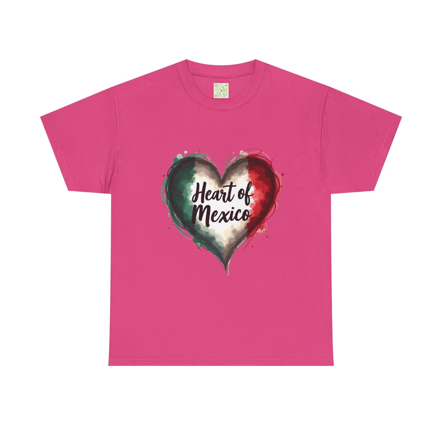 Viva la Vida Heart of Mexico Tee, Unisex Cotton Tee, Celebrate Mexican Heritage, Cinco de Mayo, Gift for Culture Lovers, Mexican Pride Tee