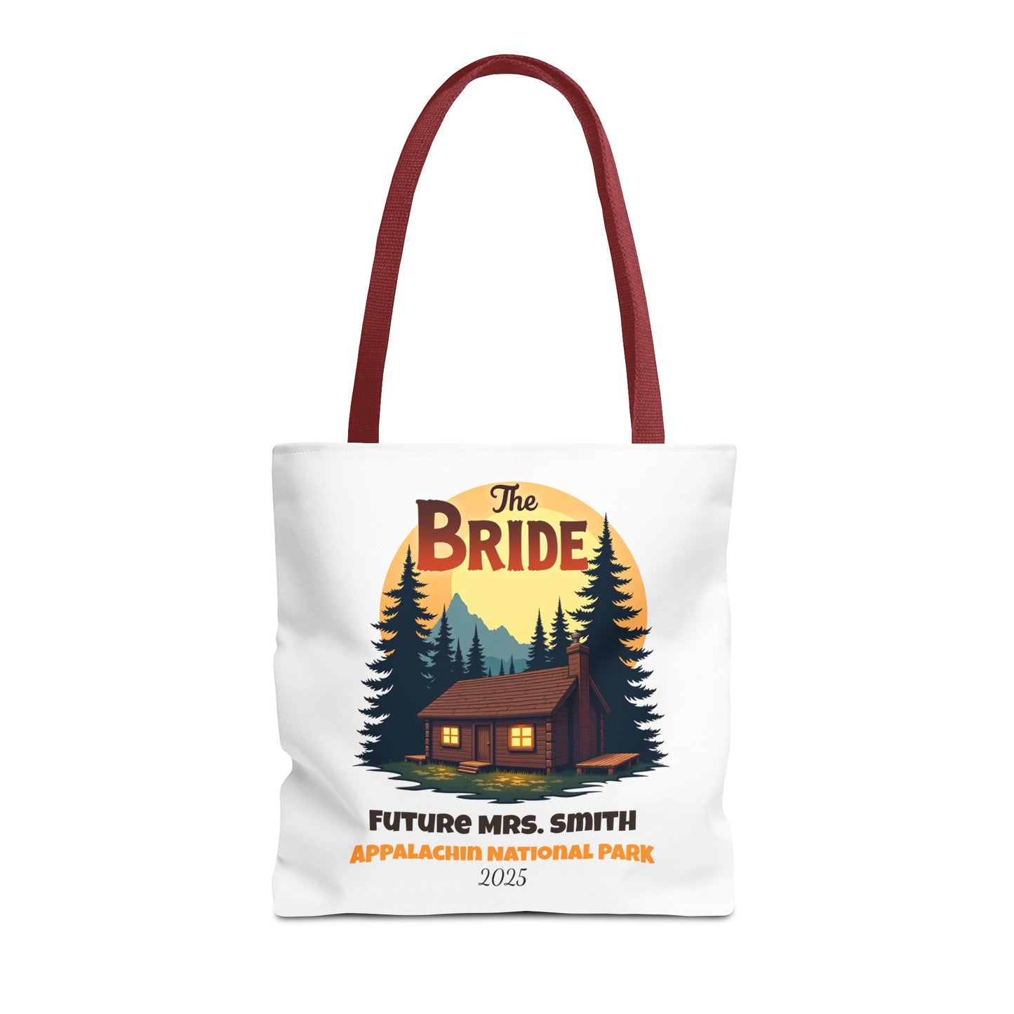 Camp Bride Tote Bag, Bride Beach Bag, Bridal Tote Bag, Camp Bachelorette, Bach Party Favors, Custom Beach Bag