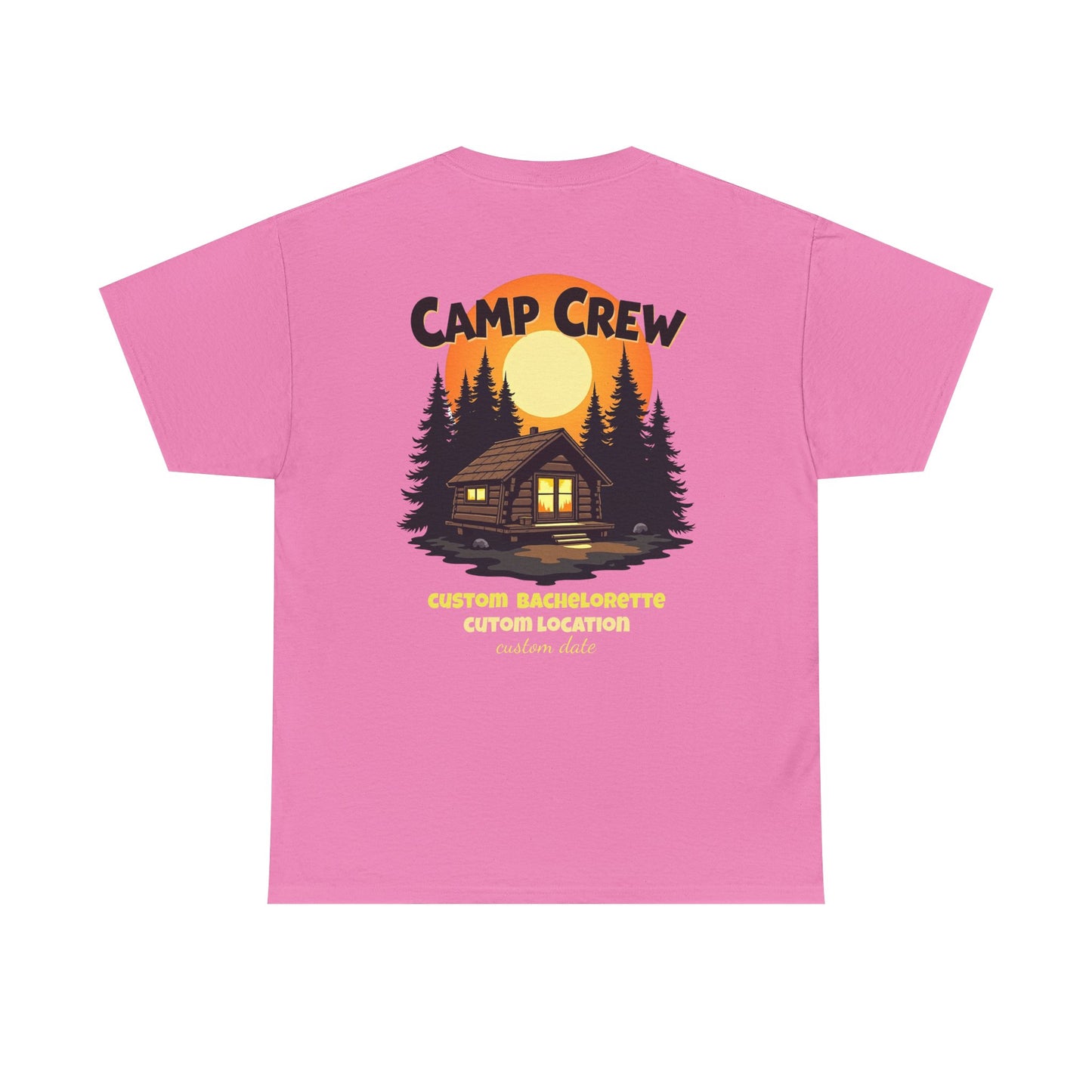 Camp Bachelorette Camp Crew Shirt, Hen Party Favors, Camp Bach, Custom Camp Shirt, Girls Trip Gifts, Bride Squad