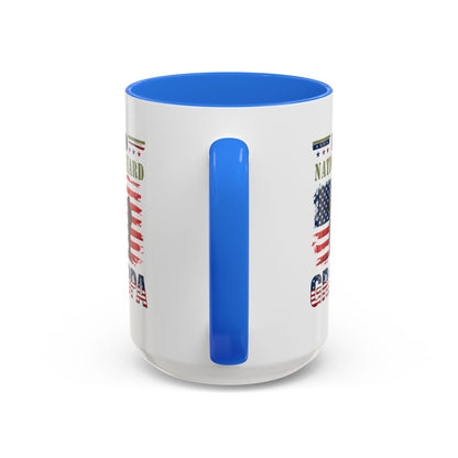 National Guard, Proud Grandpa Coffee Mug, Veteran Appreciation, Gift for Heroes, Military Family Gift