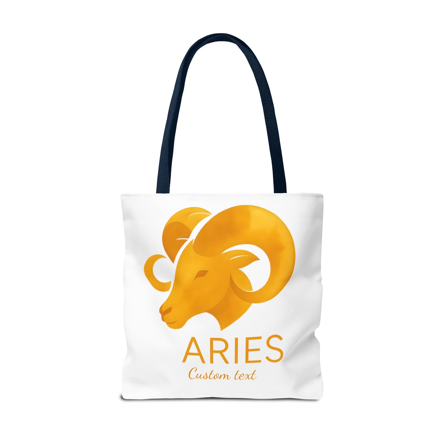 Aries Zodiac Personalized Tote Bag, Artistic Tote Bag, Astrology Bag, Unique Tote Bag, Aries Birthday Gift