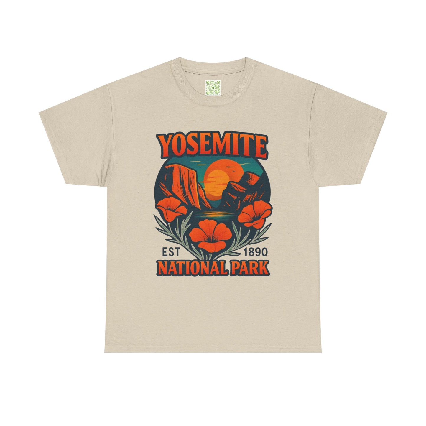 Vintage Yosemite National Park Tee, Nature Lover Shirt, Eco-Friendly Gift, Unisex Hiking Apparel, Yosemite Shirt