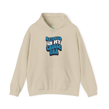 Retired in My Cruise Era Hoodie, Cozy Unisex Sweatshirt, Retirement Cruise, Travel Merch, Cruise Vibes Hoodie, Retro