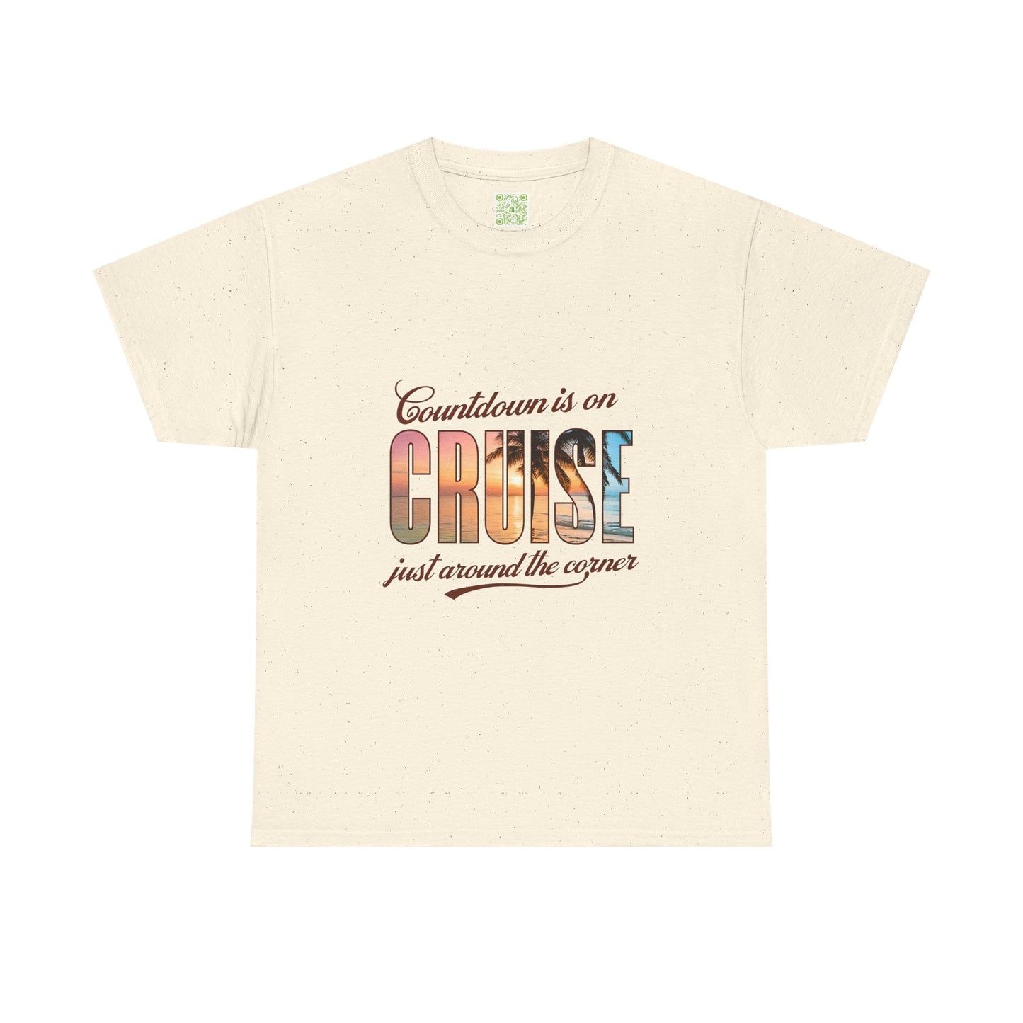 Cruise Countdown Heavy Cotton Tee, Cruise Squad 2025 Shirt, Family Vacation 2025 Tee, Family Cruise Shirt, Custom Travel Shirt