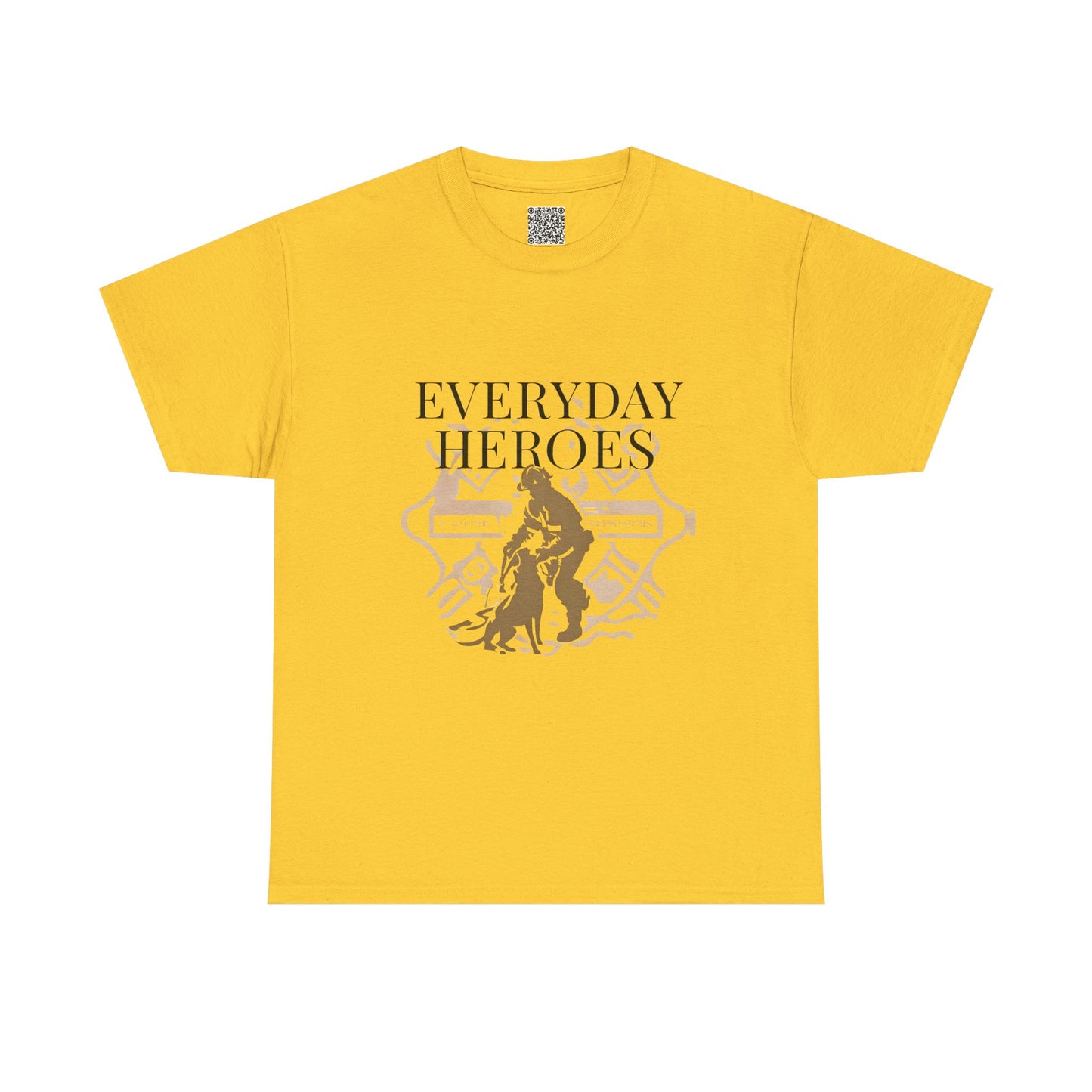 Everyday Firefighting Heroes Unisex Tee, Firefighter T-Shirt, Motivational Gift, Fire Fighter Wear, Selfless Fireman