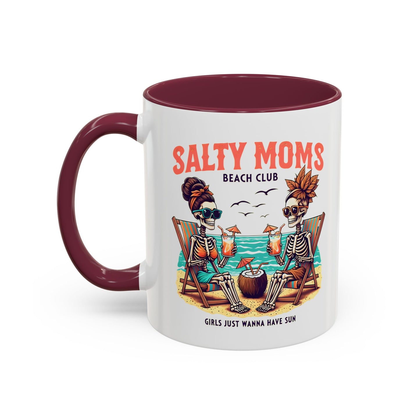 Bonus Mom Gift, Salty Moms Beach Club Mug, Salty Mug, Summer Mom Mug, Hot Mom Summer, Beach Club Mug, Stay Salty Mug, Beach Days