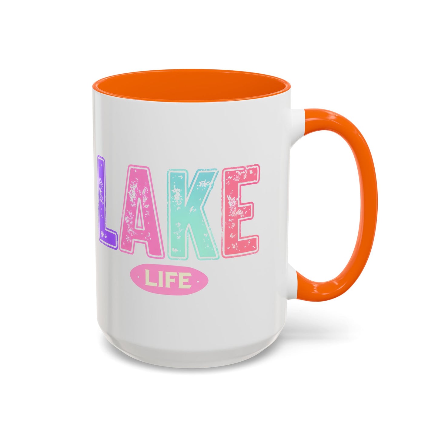 Lake Life Accent Coffee Mug, Great Lakes Mug, Michigan Gifts, Lake Vibes, Modern Mug, Lake House Gifts, Lakehouse Decor