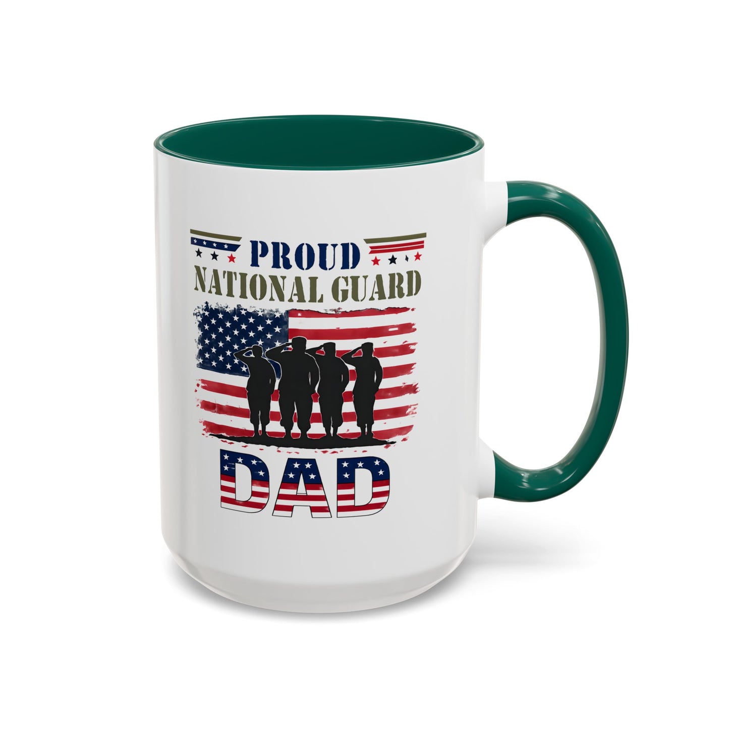 National Guard, Proud Dad Coffee Mug, Army National Guard, Veteran Appreciation, Military Family Gift, Gift For Heroes