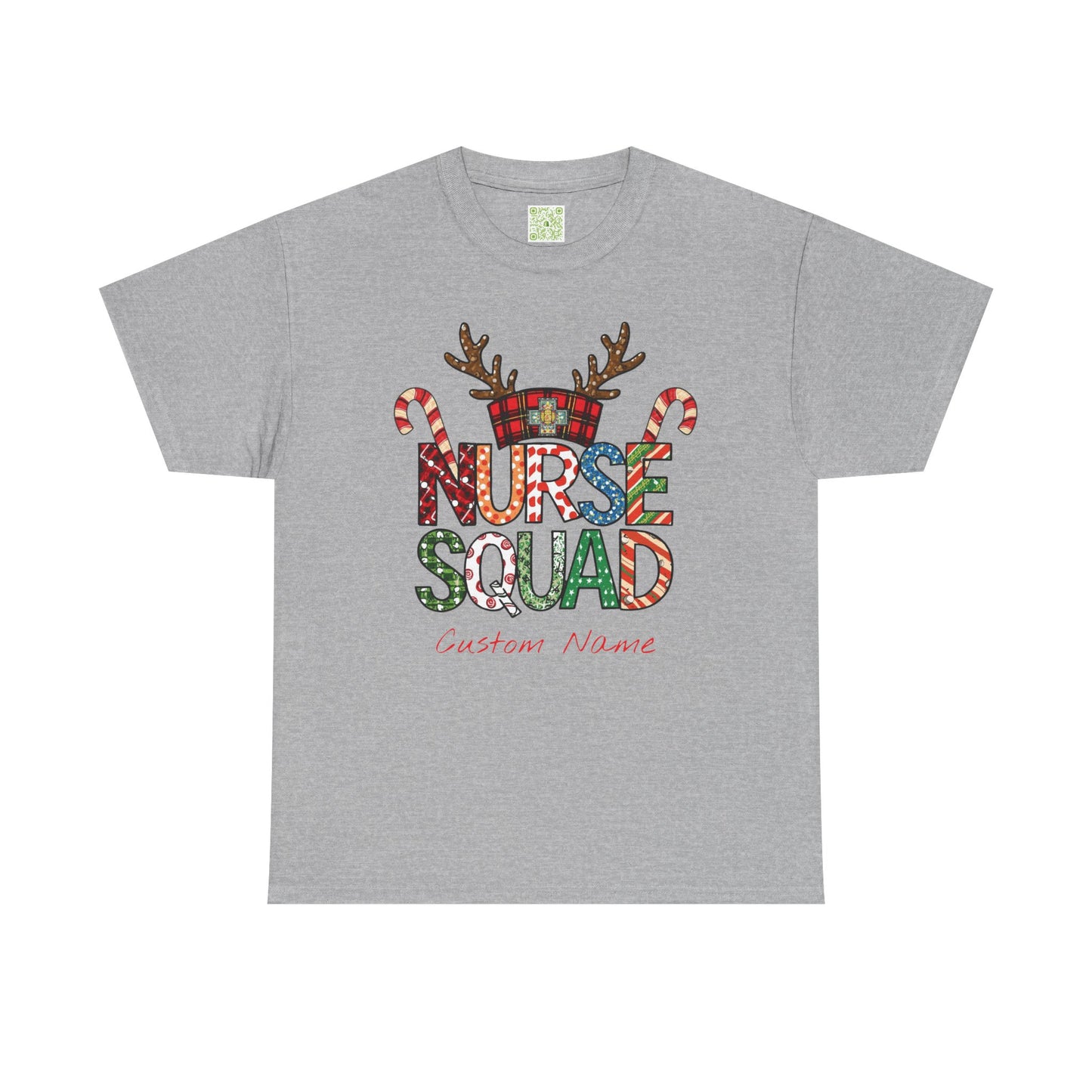 Personalized Nurse Squad Holiday Tee, Snowman Shirt, Christmas Womens, Future Nurse Gift, Nurse Gift, Gift For Nurse