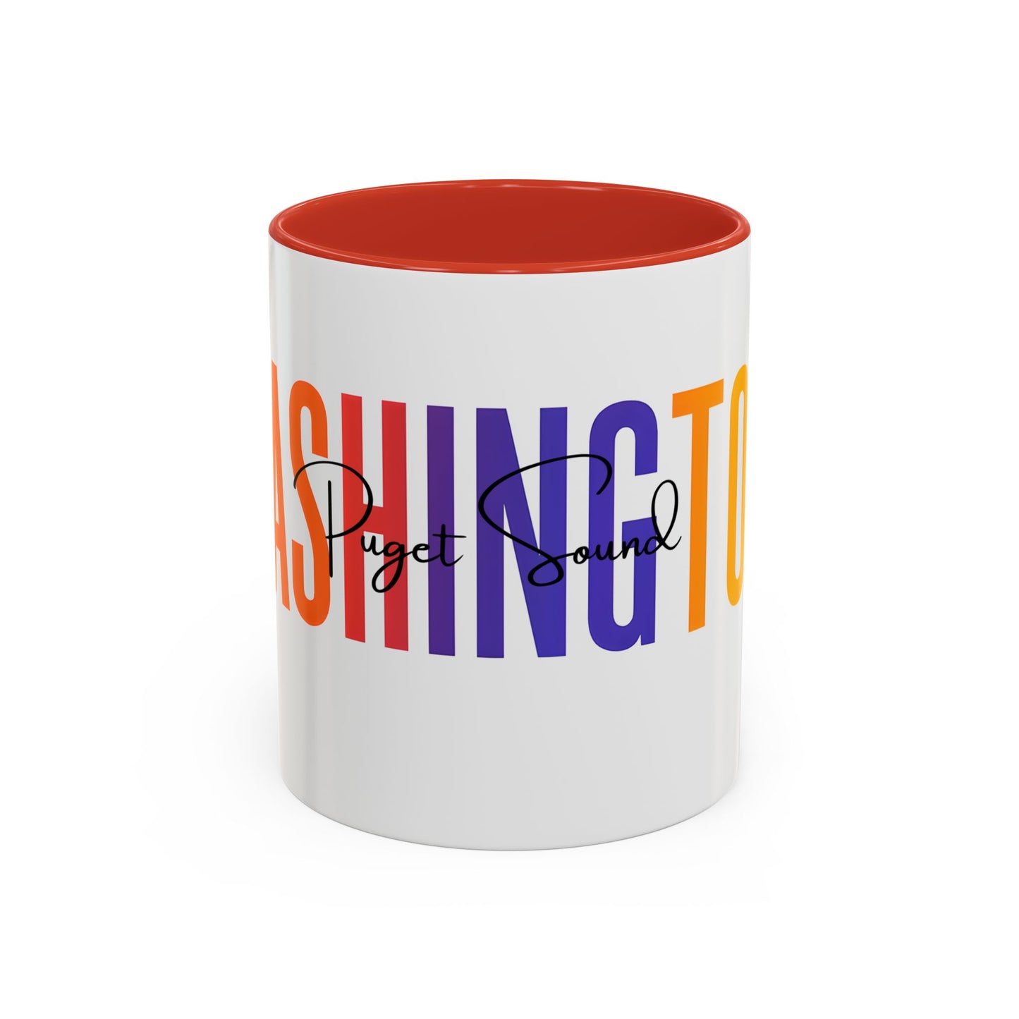 Puget Sound Coffee Mug, Tacoma Mug, Washington Souvenir, Puget Sound Gift, Washington Mug, Washington Vacation