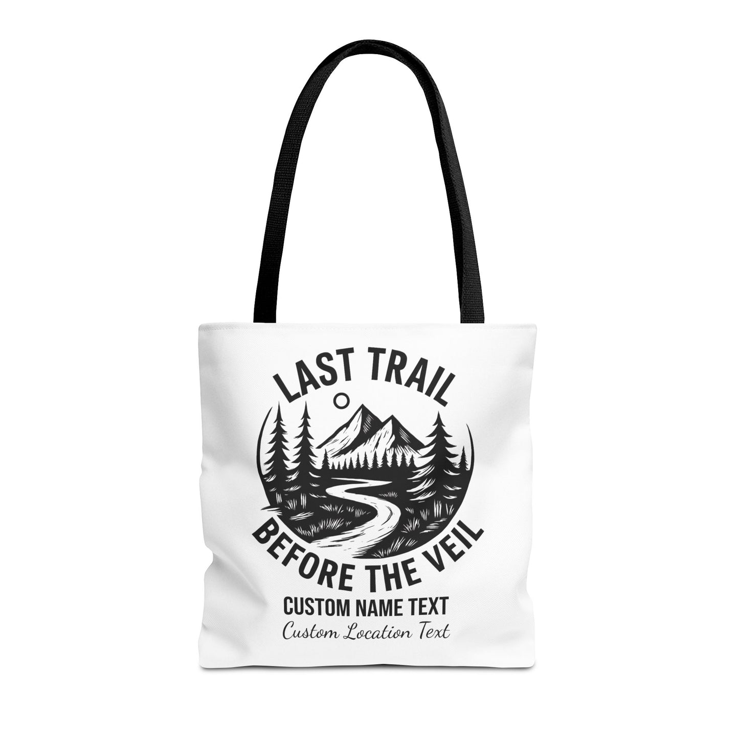 Bachelorette Last Trail Before the Veil Tote, Bride Tote Bag, Bridesmaid Tote Bags, Hen Party Favors, Bride Squad