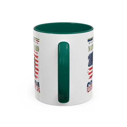 National Guard, Proud Grandpa Coffee Mug, Veteran Appreciation, Gift for Heroes, Military Family Gift