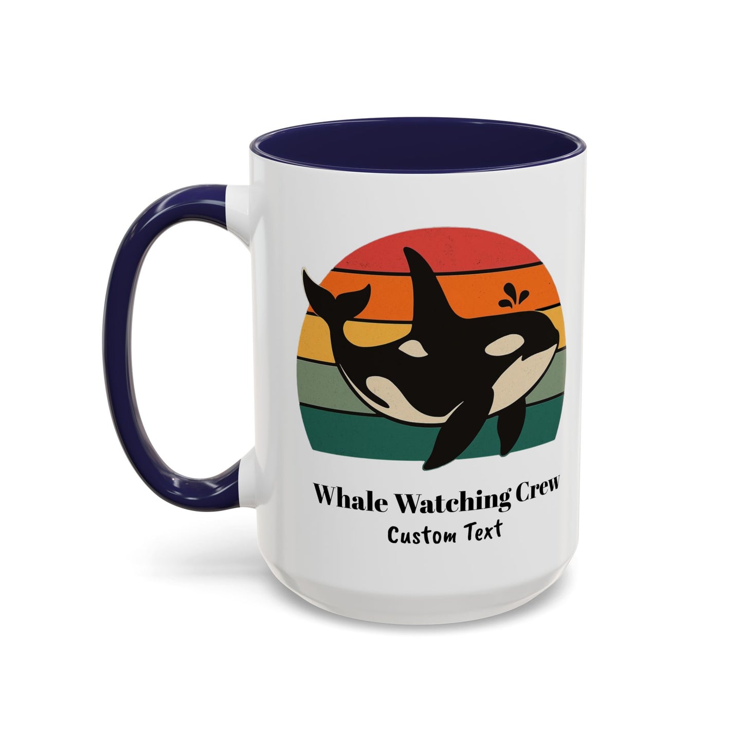 Personalized Orca Whale Coffee Mug, Whale Watching Mug, Whale Gifts, Alaskan Cruise, Blue Whale, Beluga Whale, Maui Excursion
