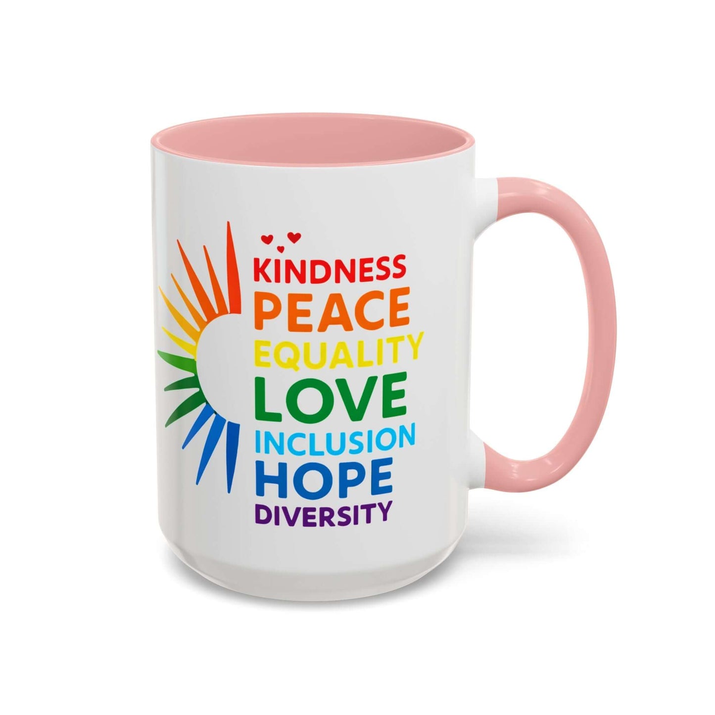LGBTQ Pride Coffee Mug: Colorful Affirmations, LGBTQ Gift