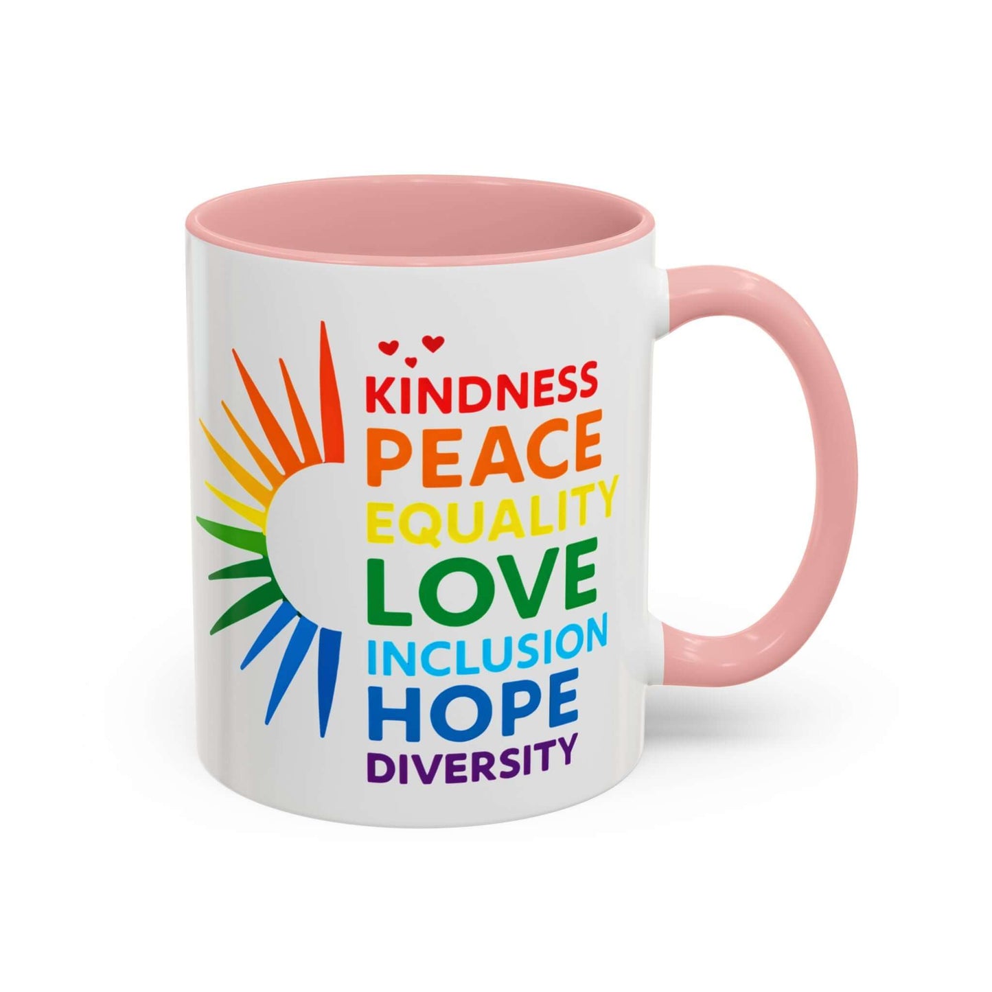 LGBTQ Pride Coffee Mug: Colorful Affirmations, LGBTQ Gift