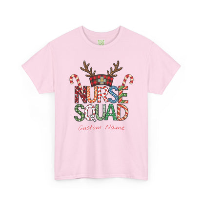 Personalized Nurse Squad Holiday Tee, Snowman Shirt, Christmas Womens, Future Nurse Gift, Nurse Gift, Gift For Nurse