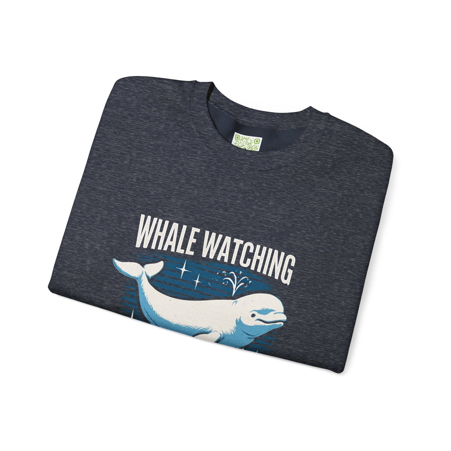 Whale Watching Squad Sweatshirt, Unisex Crewneck, Personalized Whale Watching, Whale Shirt, Whale Gifts, Blue Whale