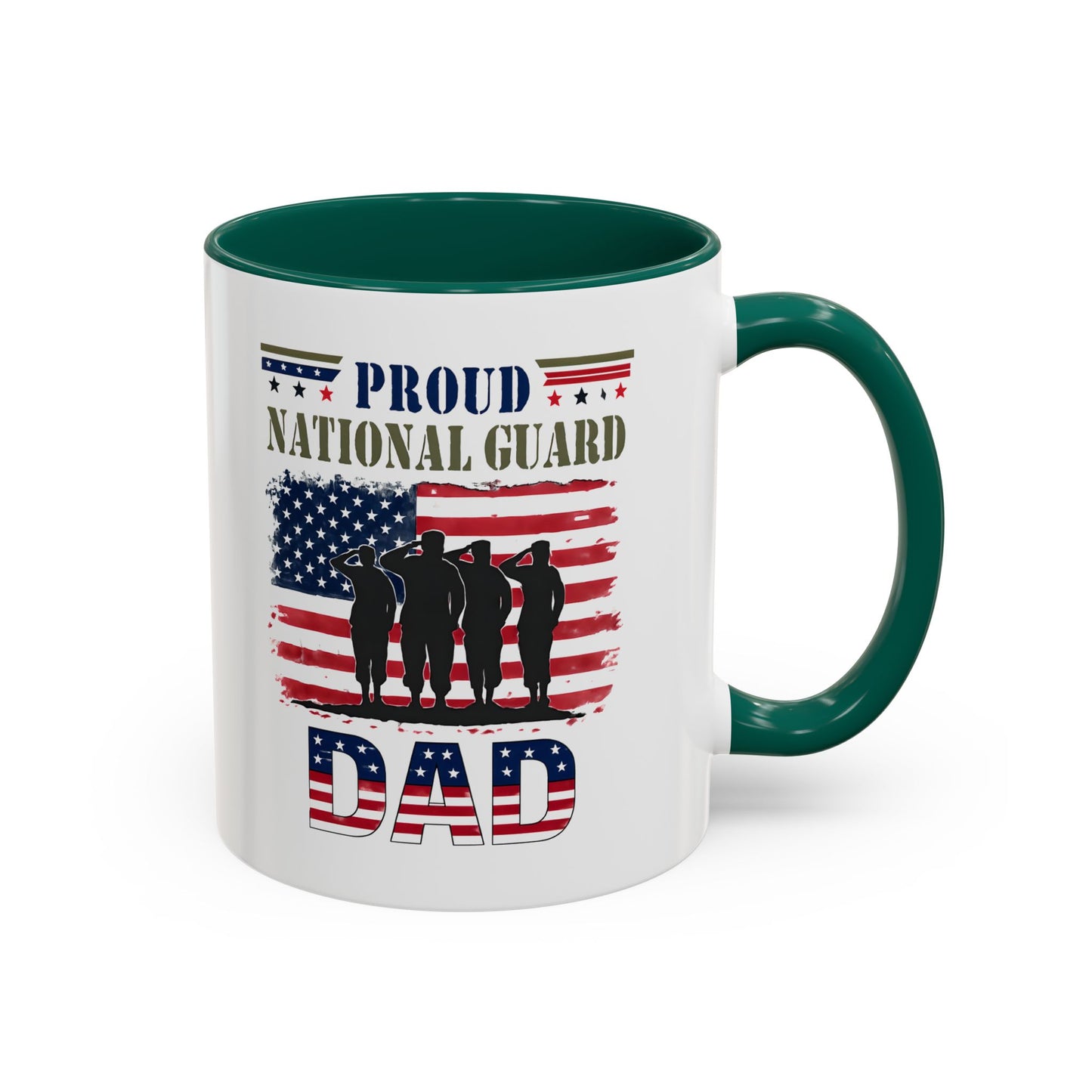 National Guard, Proud Dad Coffee Mug, Army National Guard, Veteran Appreciation, Military Family Gift, Gift For Heroes