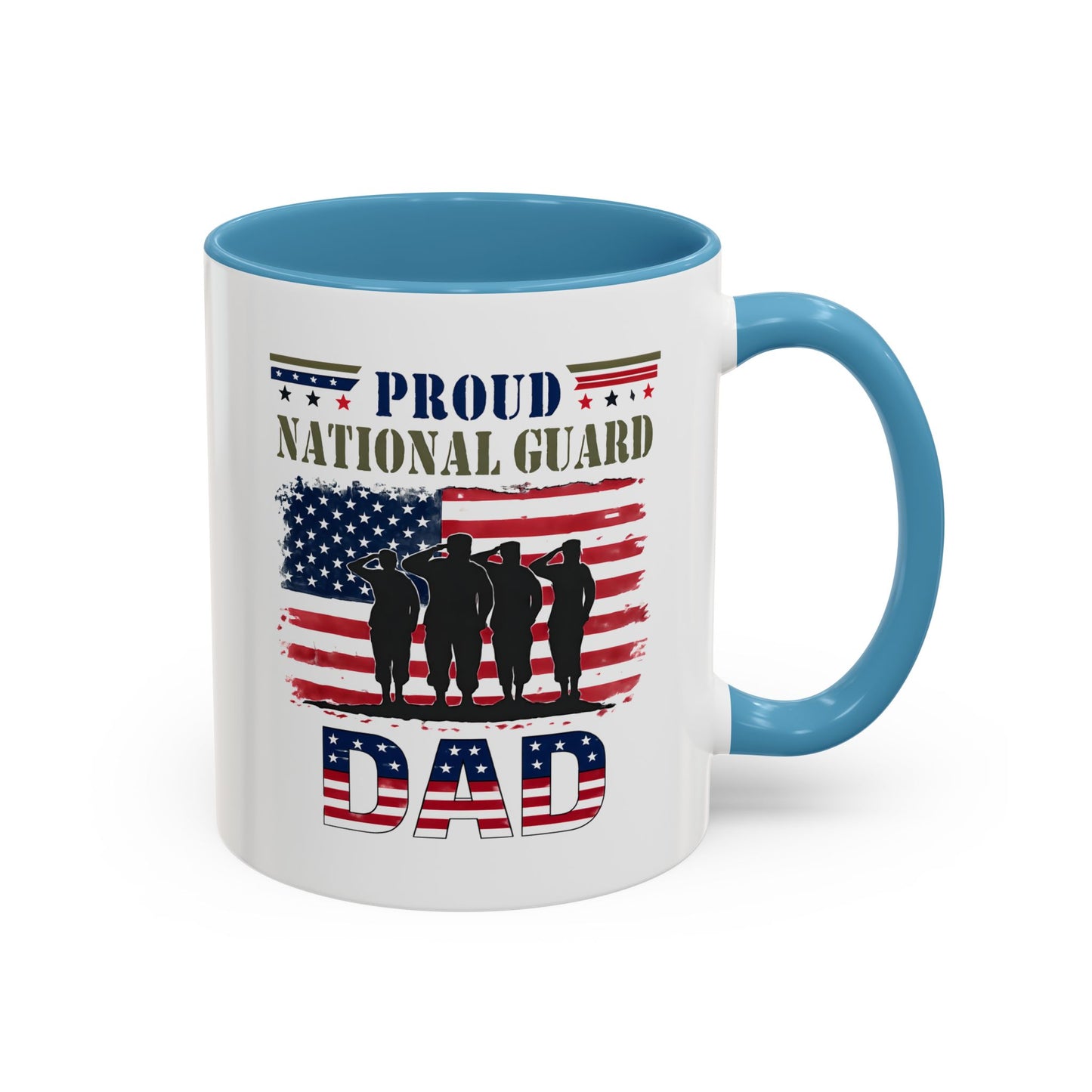 Proud National Guard Dad Coffee Mug, Army National Guard, Veteran Appreciation, Military Family Gift, Gift For Heroes