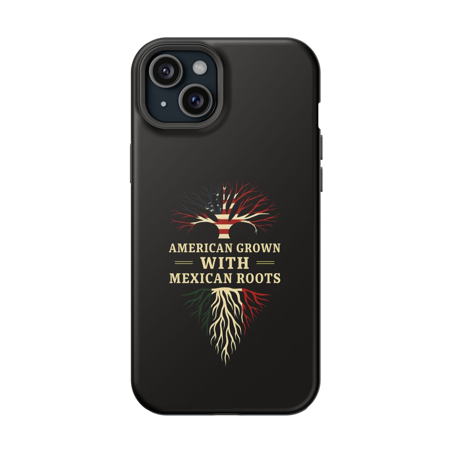 American Grown Magnetic Phone Case, Custom Tough Phone Cover, Unique Phone Accessory, Gift for Her, Multicultural Pride