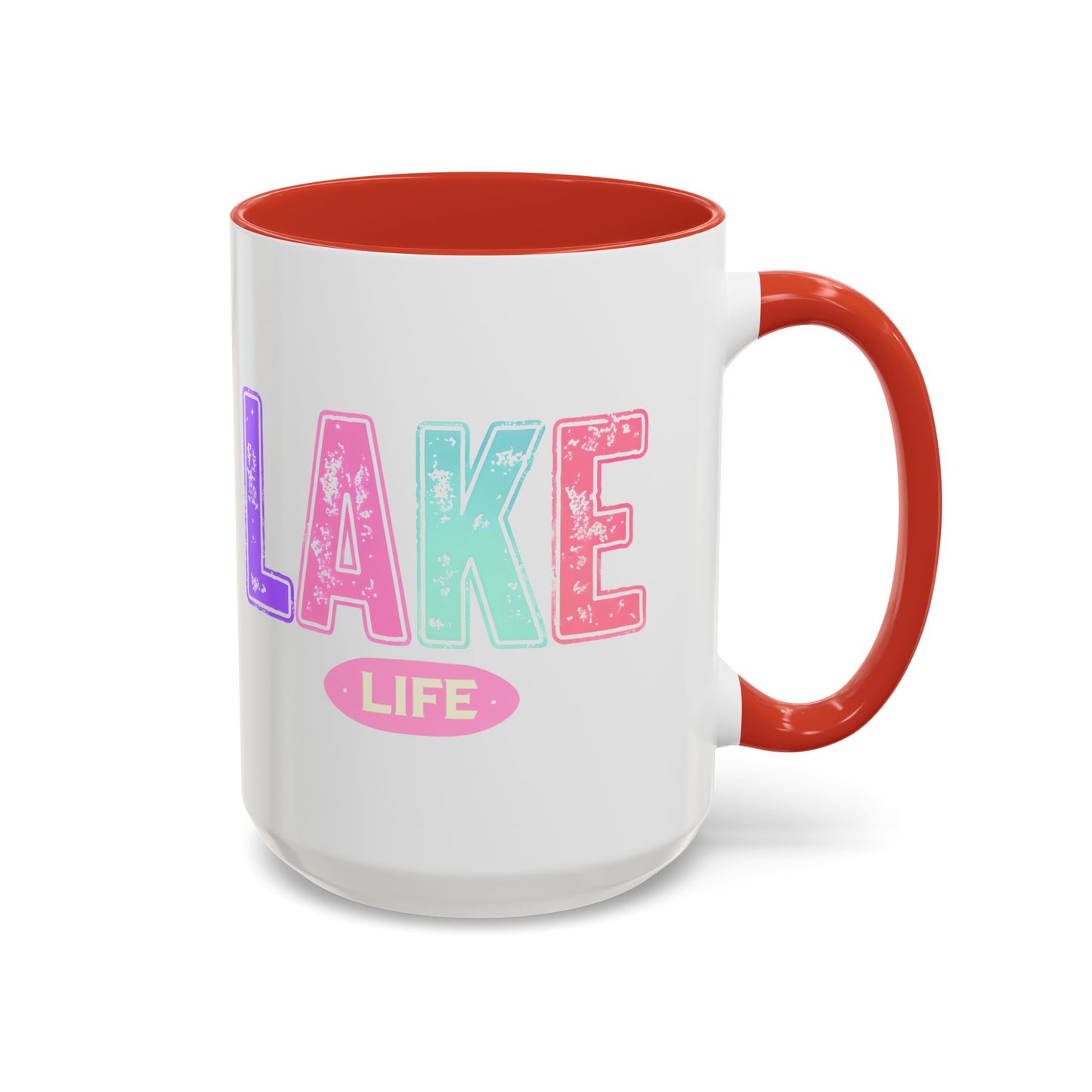 Lake Life Accent Coffee Mug, Great Lakes Mug, Michigan Gifts, Lake Vibes, Modern Mug, Lake House Gifts, Lakehouse Decor