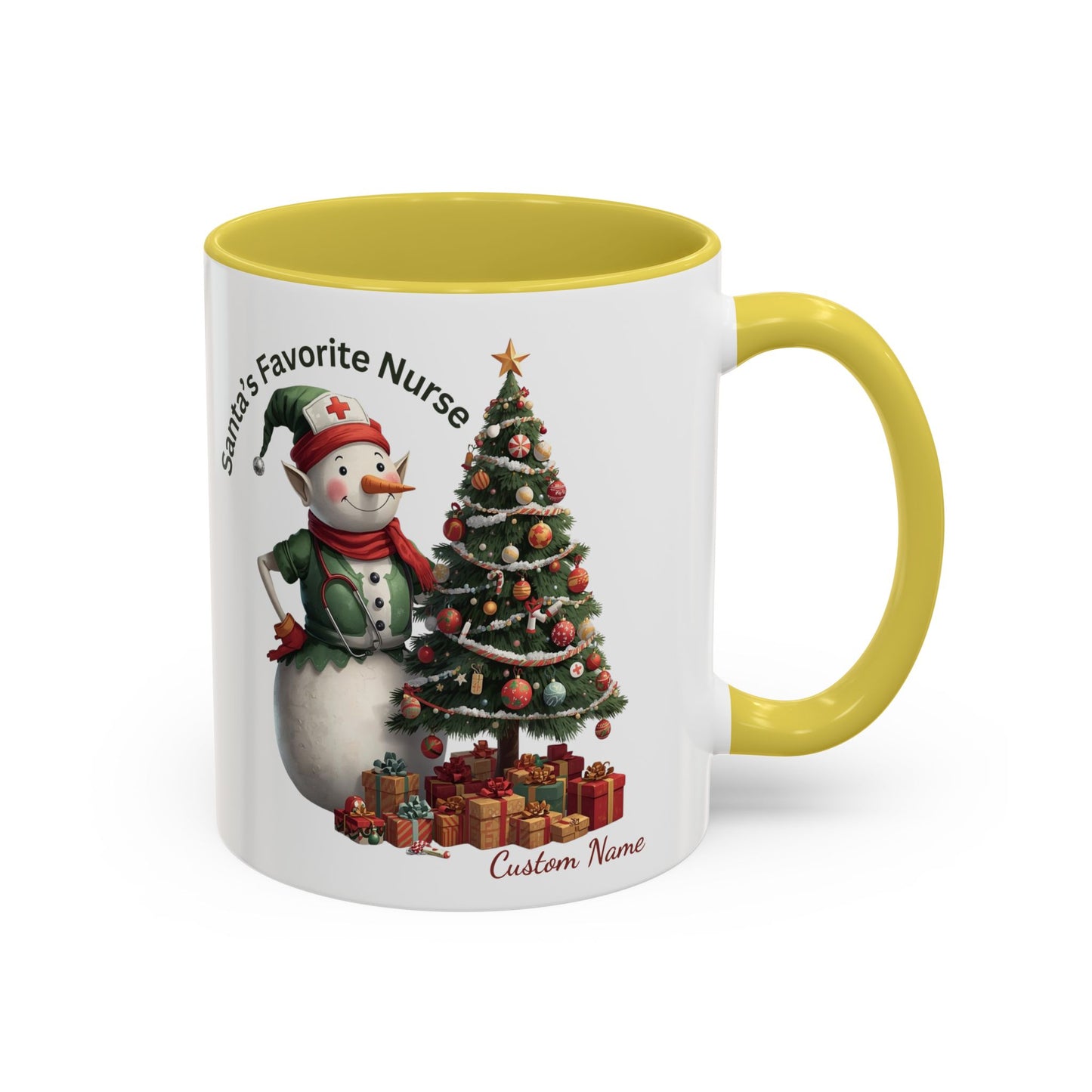 Nurse Christmas Mug, Future Nurse Gift, Nurse Practitioner, Snowman Mug, Nursing Graduation, Christmas Gifts